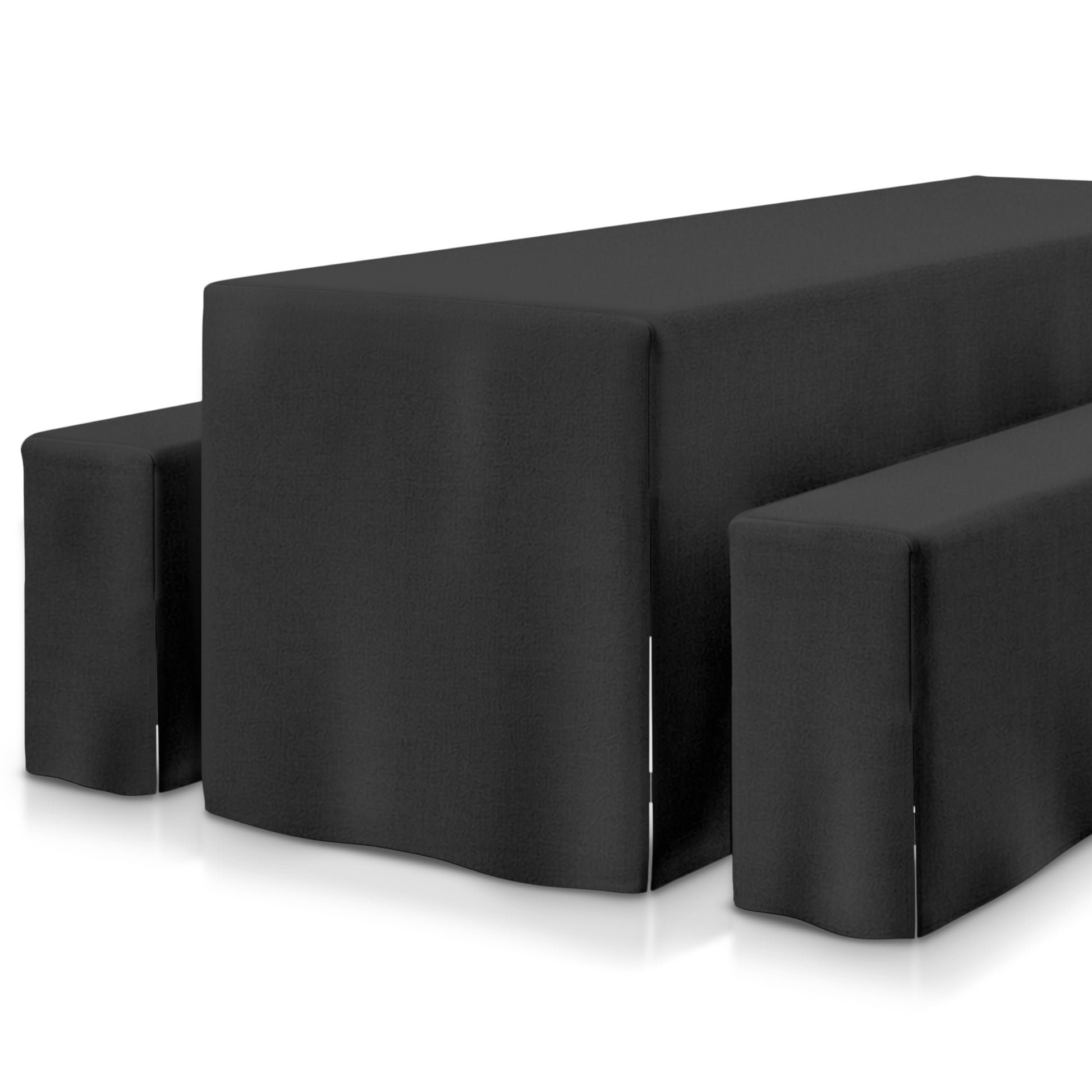 Beautissu 3tlg. Premium Hussen für Bierzeltgarnitur 200x50/70 cm – Bie