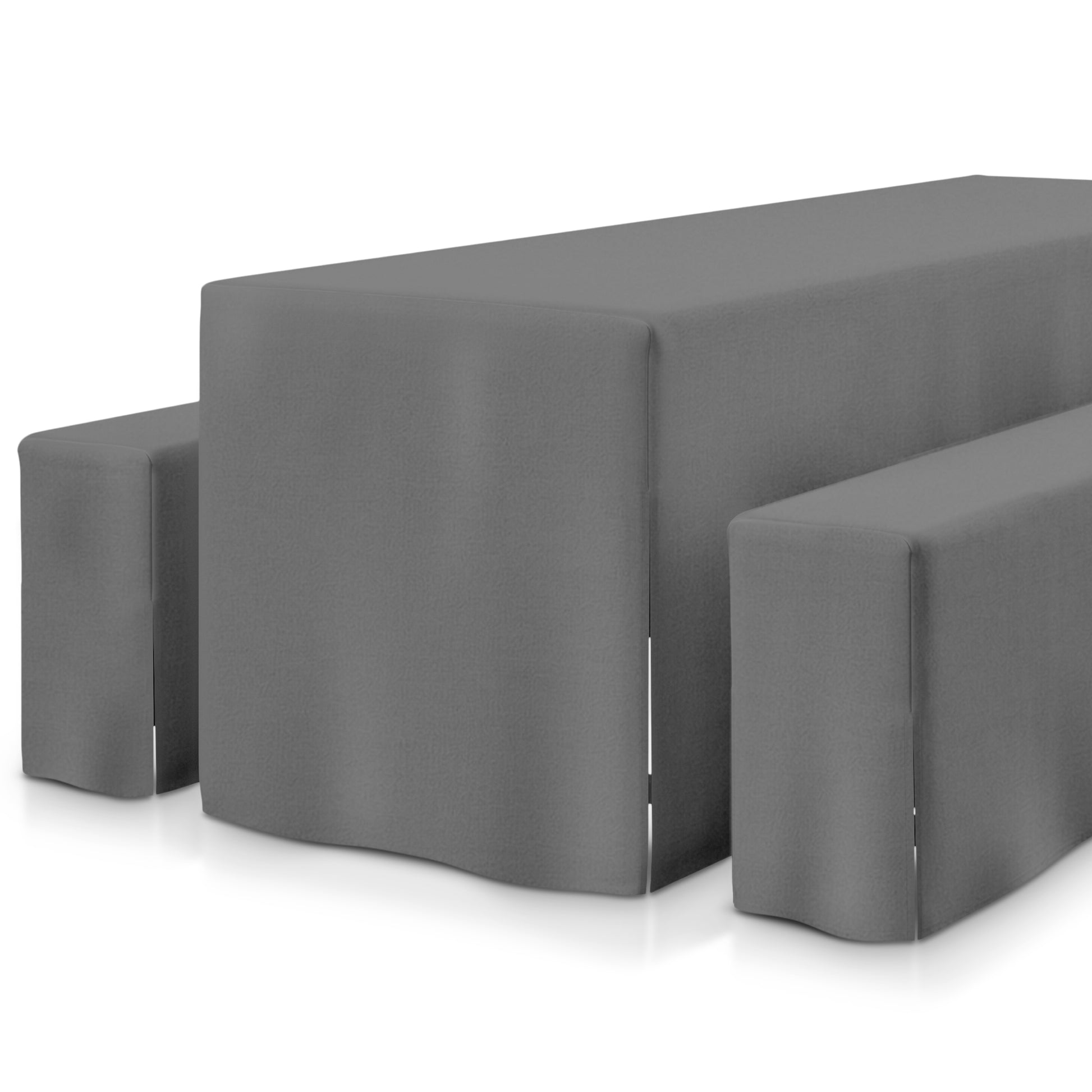 Beautissu 3tlg. Premium Hussen für Bierzeltgarnitur 200x50/70 cm – Bie