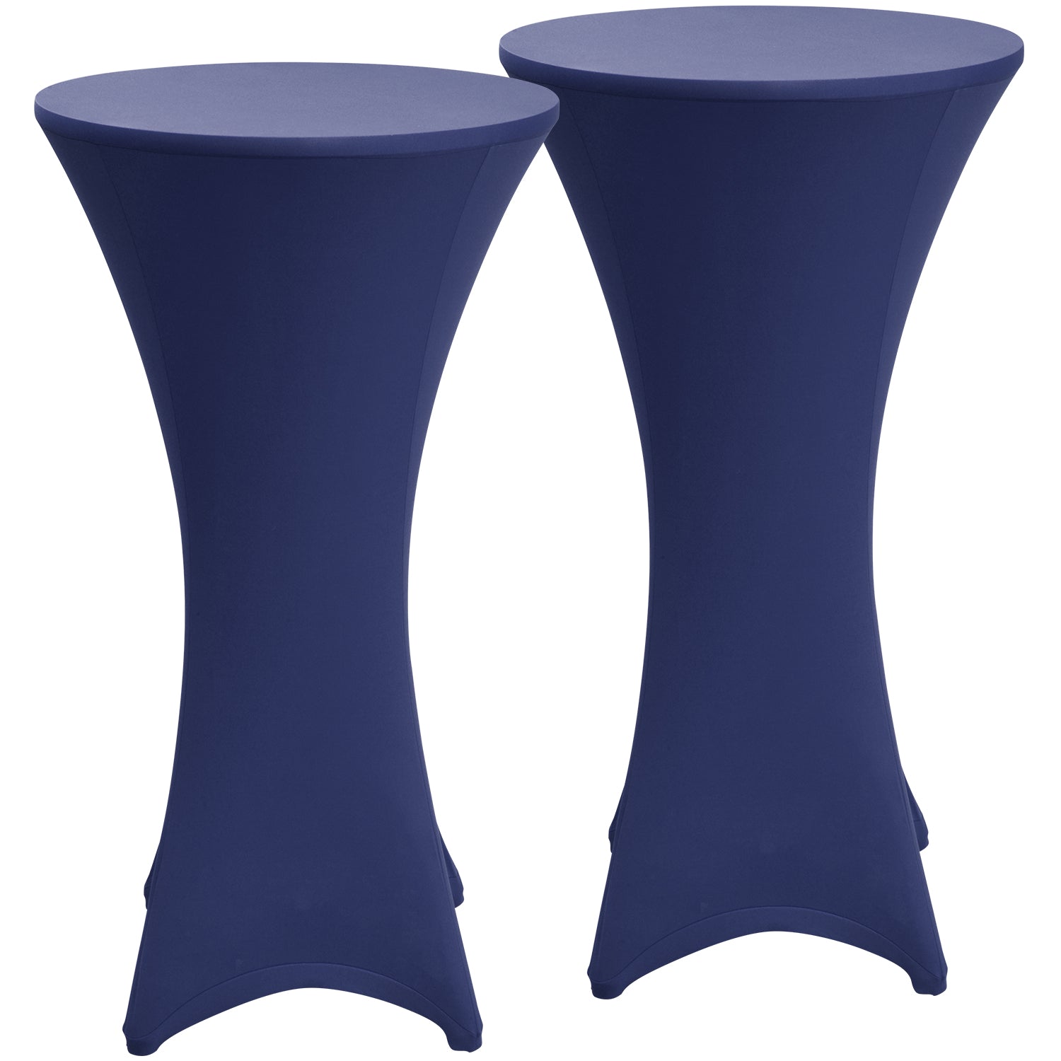 Stretch Stehtischhusse Stella für rutschfeste, faltenarme Stehtische Ø 60-80 cm, waschbar und strapazierfähig