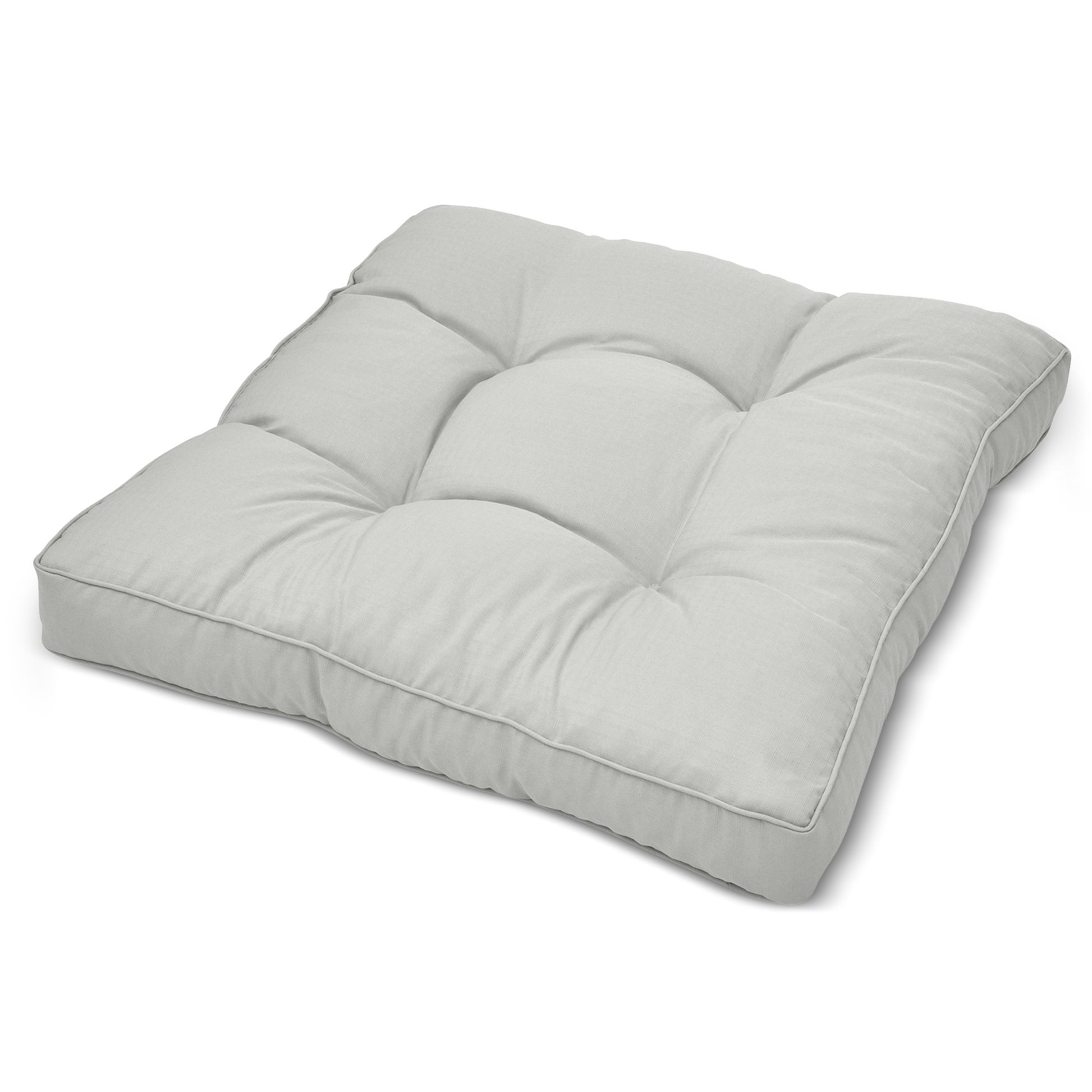 Beautissu Outdoor Lounge Rückenkissen & Sitzkissen 10/12 cm dick Hellg