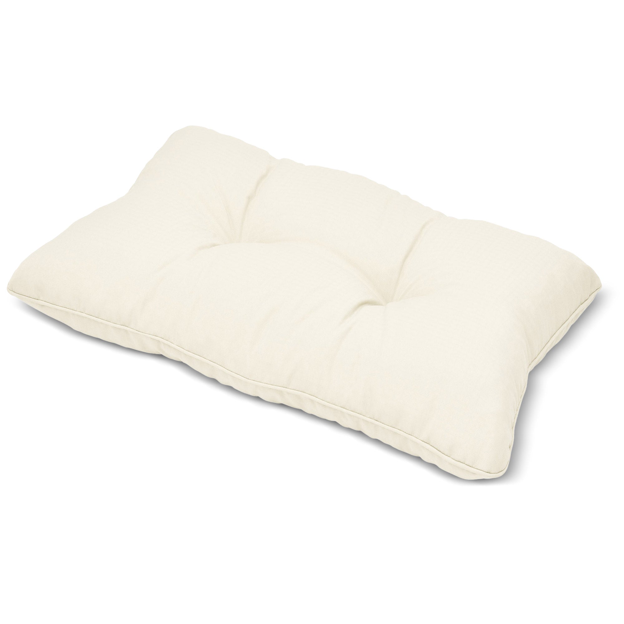 Beautissu Outdoor Lounge Rückenkissen & Sitzkissen 10/12 cm dick Natur