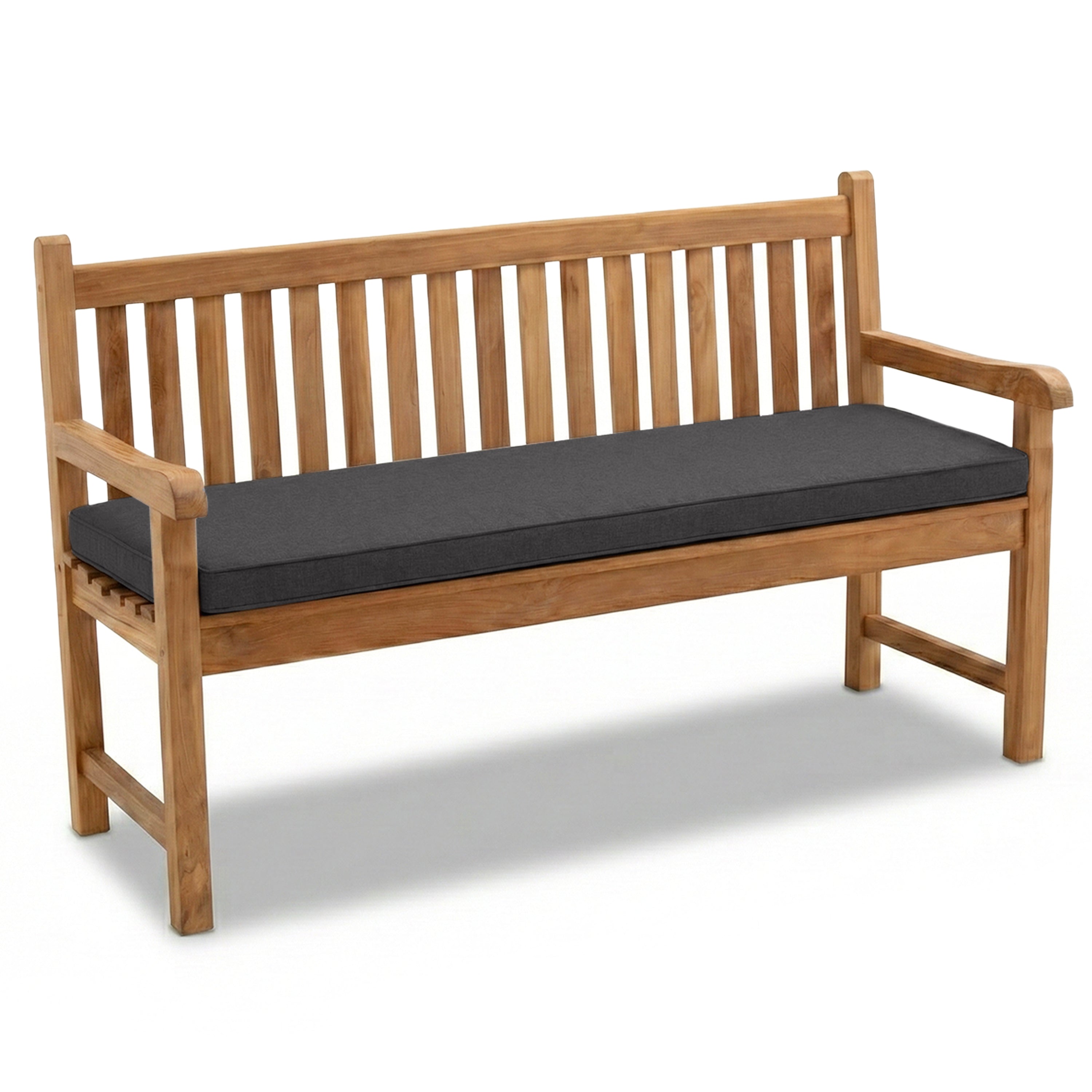 Wetterfestes Outdoor Gartenbank Sitzkissen 5 cm dick, wasserabweisend und robust für Terrasse und Garten