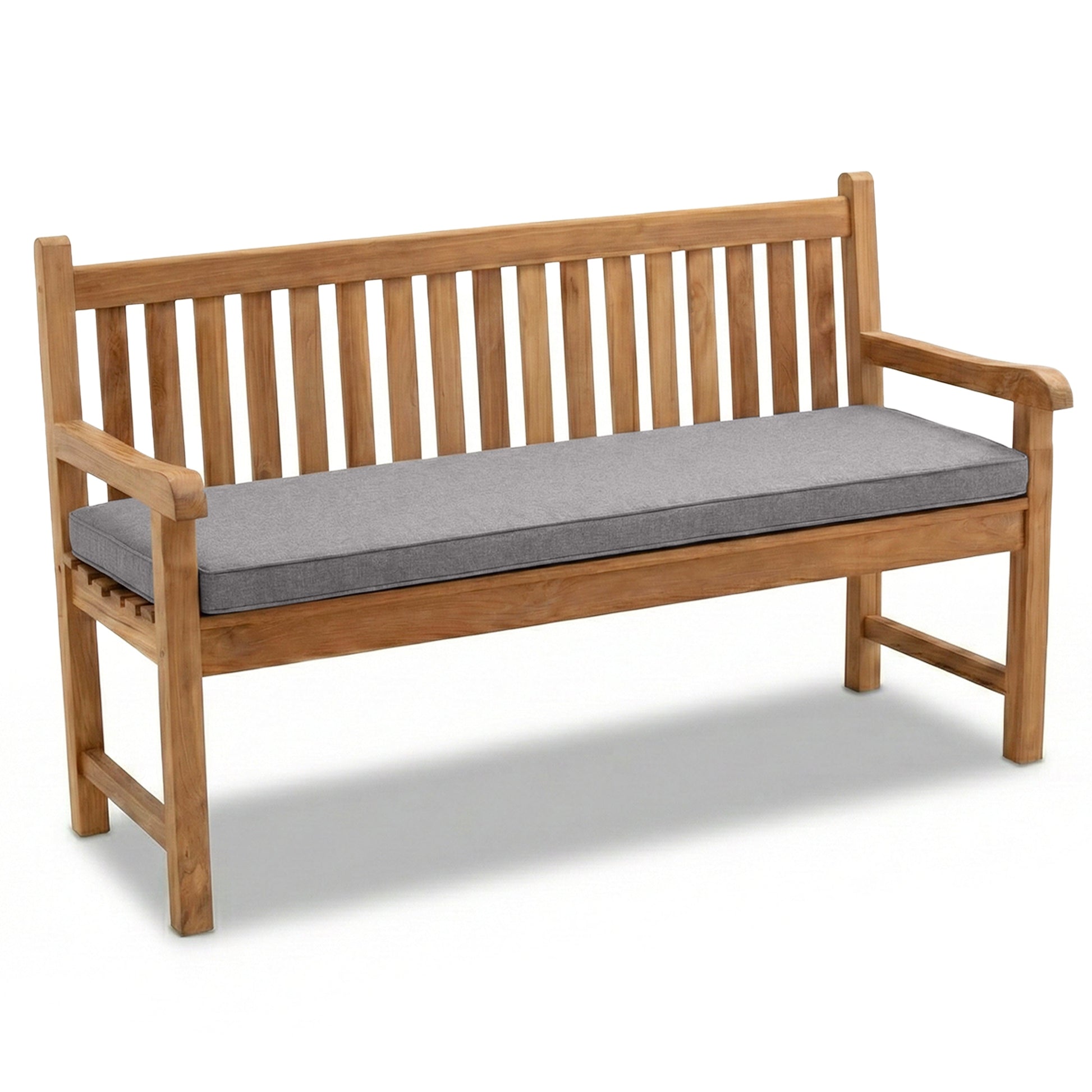 Wetterfestes Outdoor Sitzkissen 5 cm dick für Gartenbank, wasser- und schmutzabweisend, atmungsaktiv und waschbar bei 30 °C