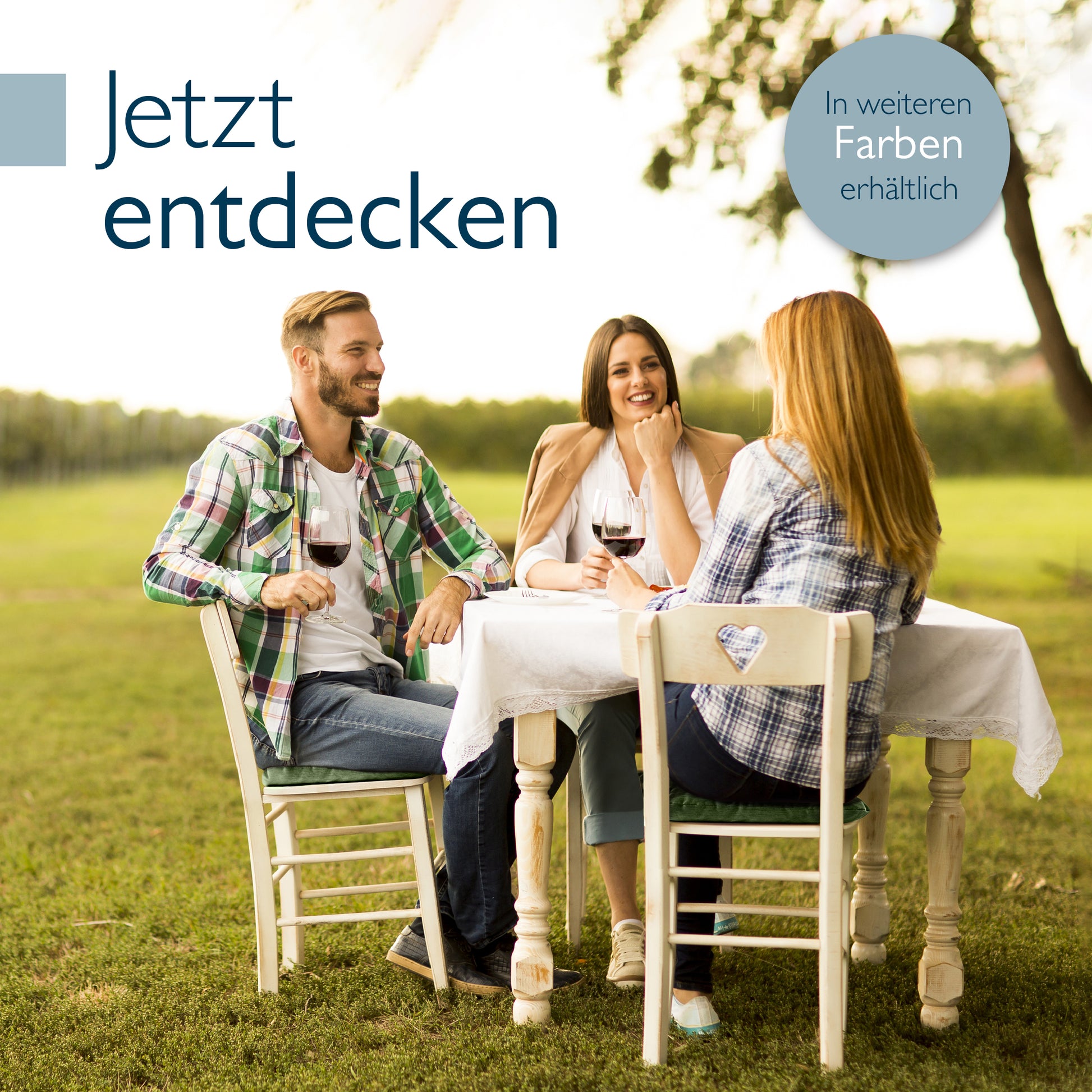 Beautissu Premium Indoor & Outdoor Sitzkissen 40×40x8 cm – Stuhlkissen