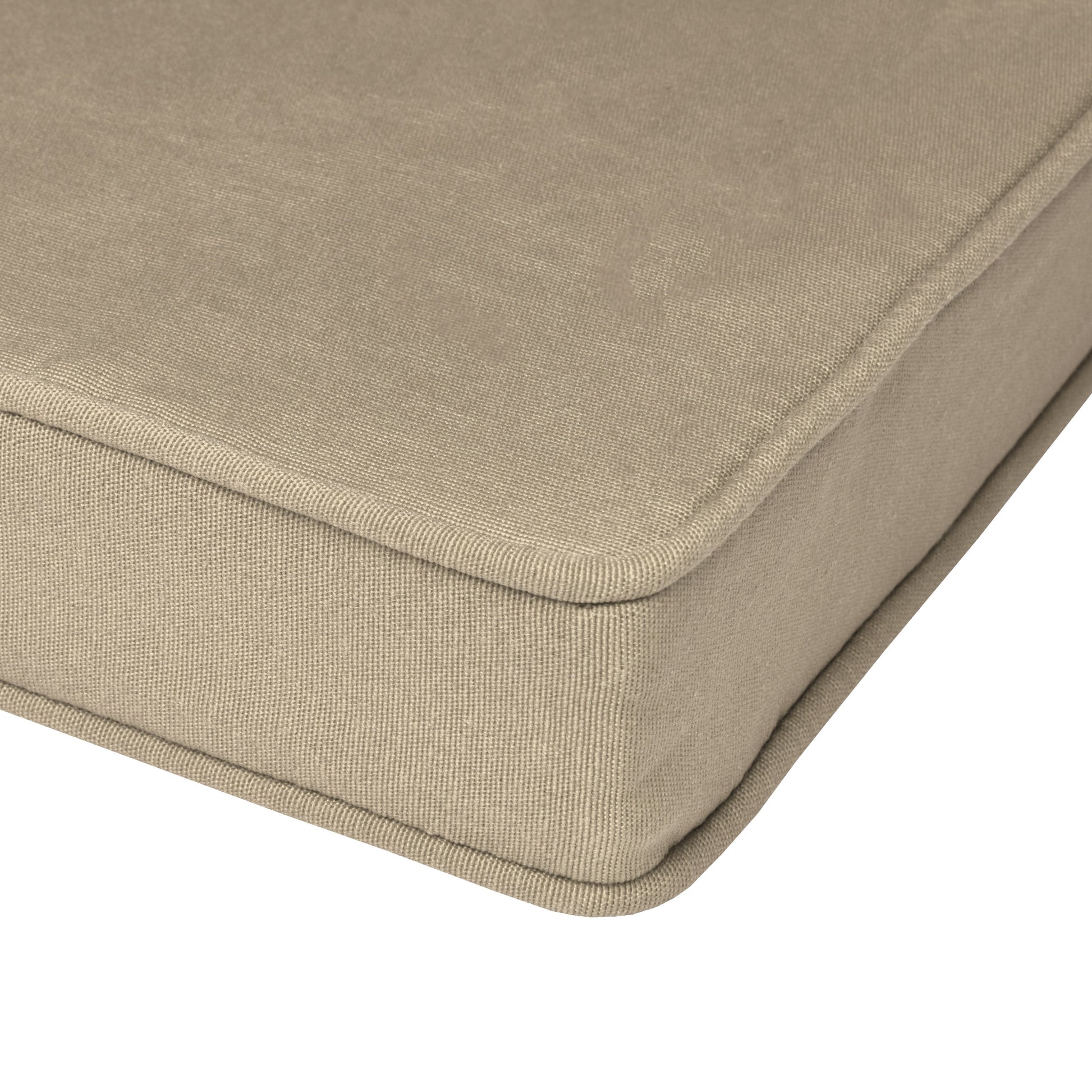 Beautissu Sitzkissen mit Bändern & Reißverschluss 45×40 cm – Stuhlkiss