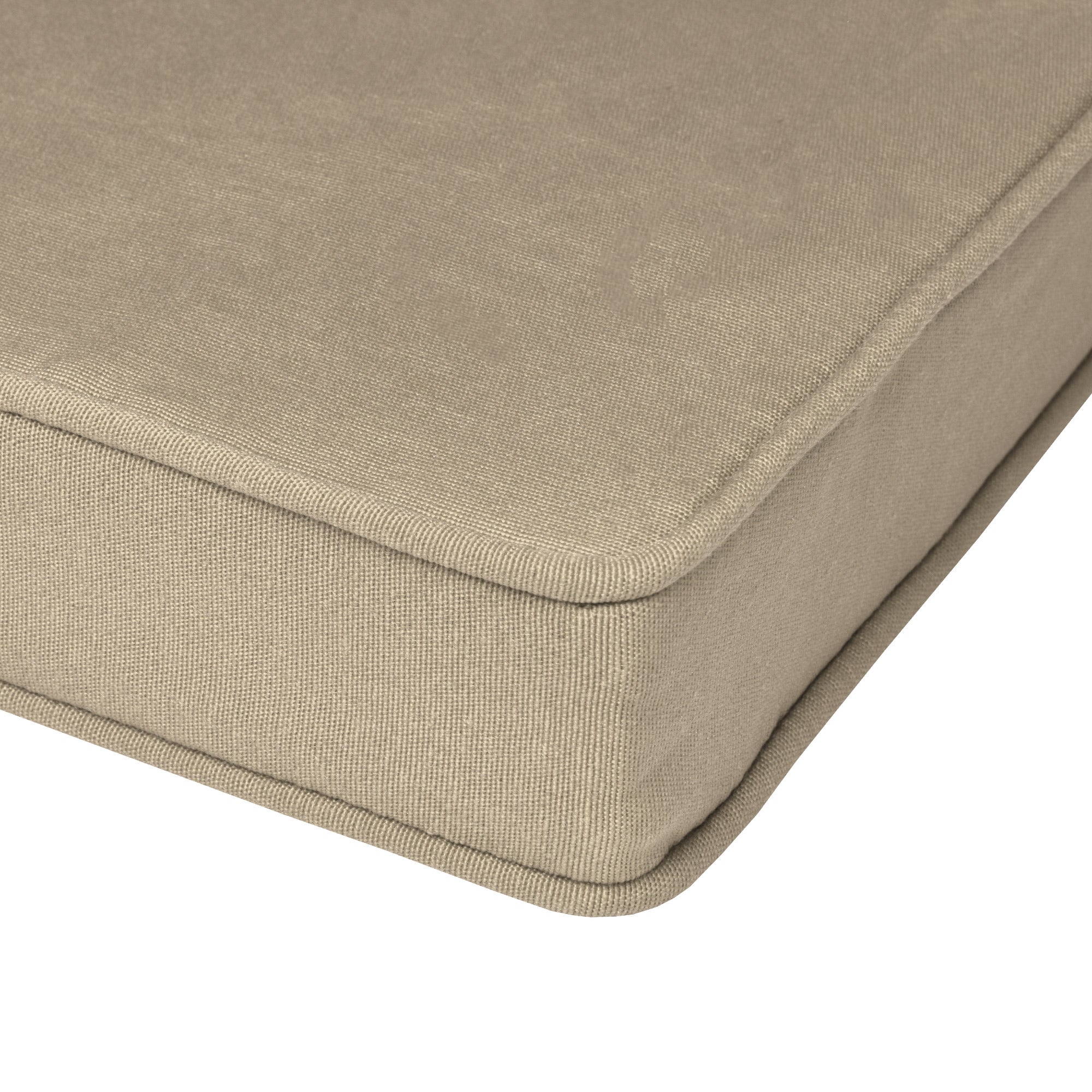 Beautissu Sitzkissen mit Bändern & Reißverschluss 45×40 cm – Stuhlkiss