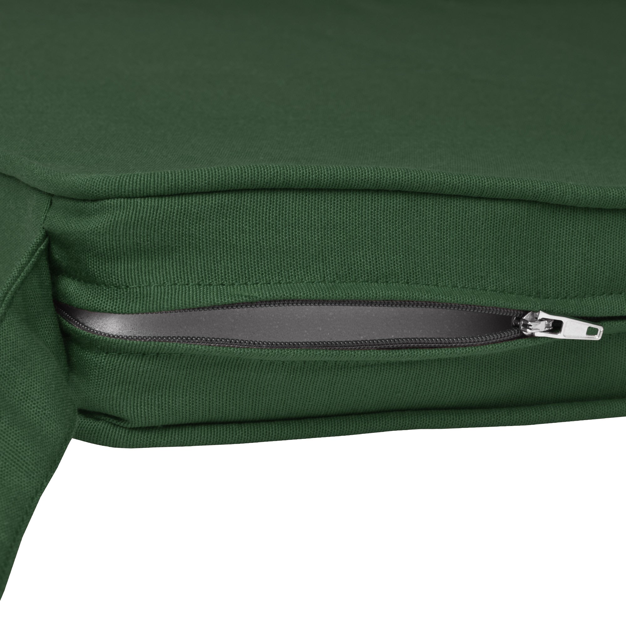 Beautissu Sitzkissen mit Bändern & Reißverschluss 45×40 cm – Stuhlkiss