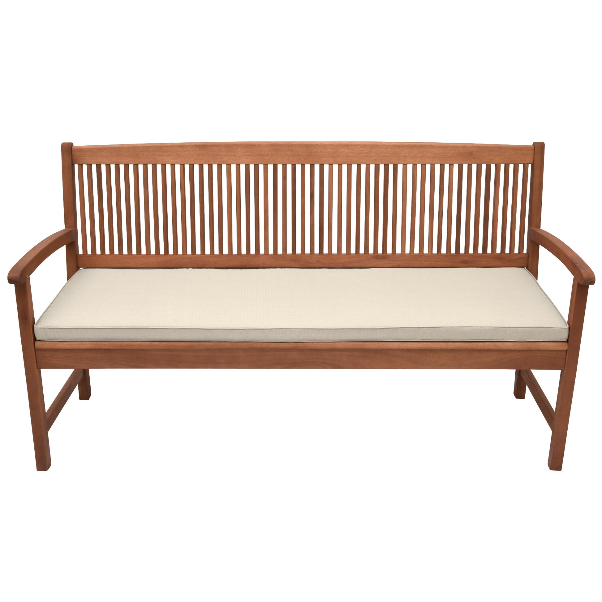 Beautissu Wasserabweisendes Outdoor Gartenbank Sitzkissen 5 cm dick – 