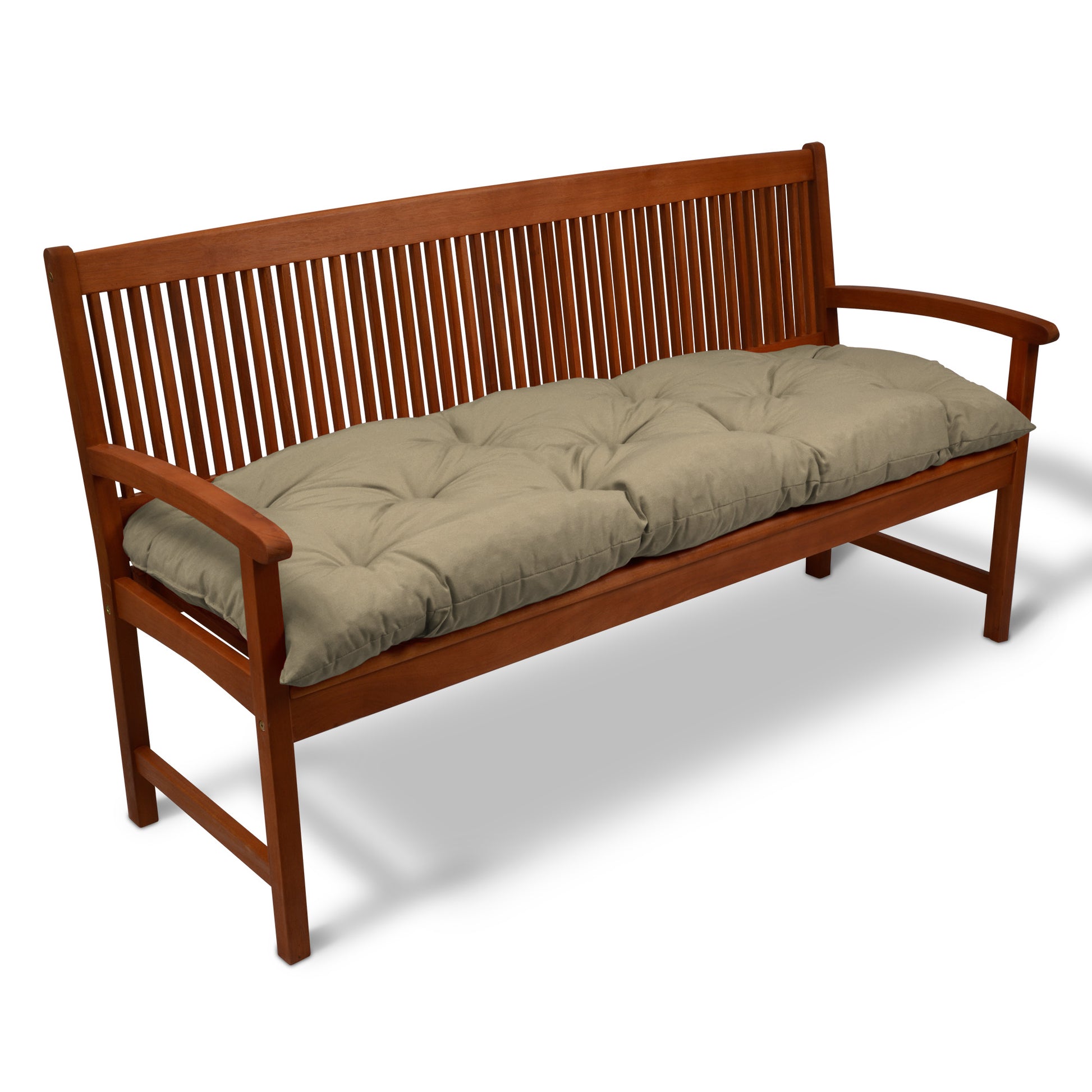 Beautissu Outdoor Gartenbank Sitzkissen 8 cm dick – Bankauflage Flair 