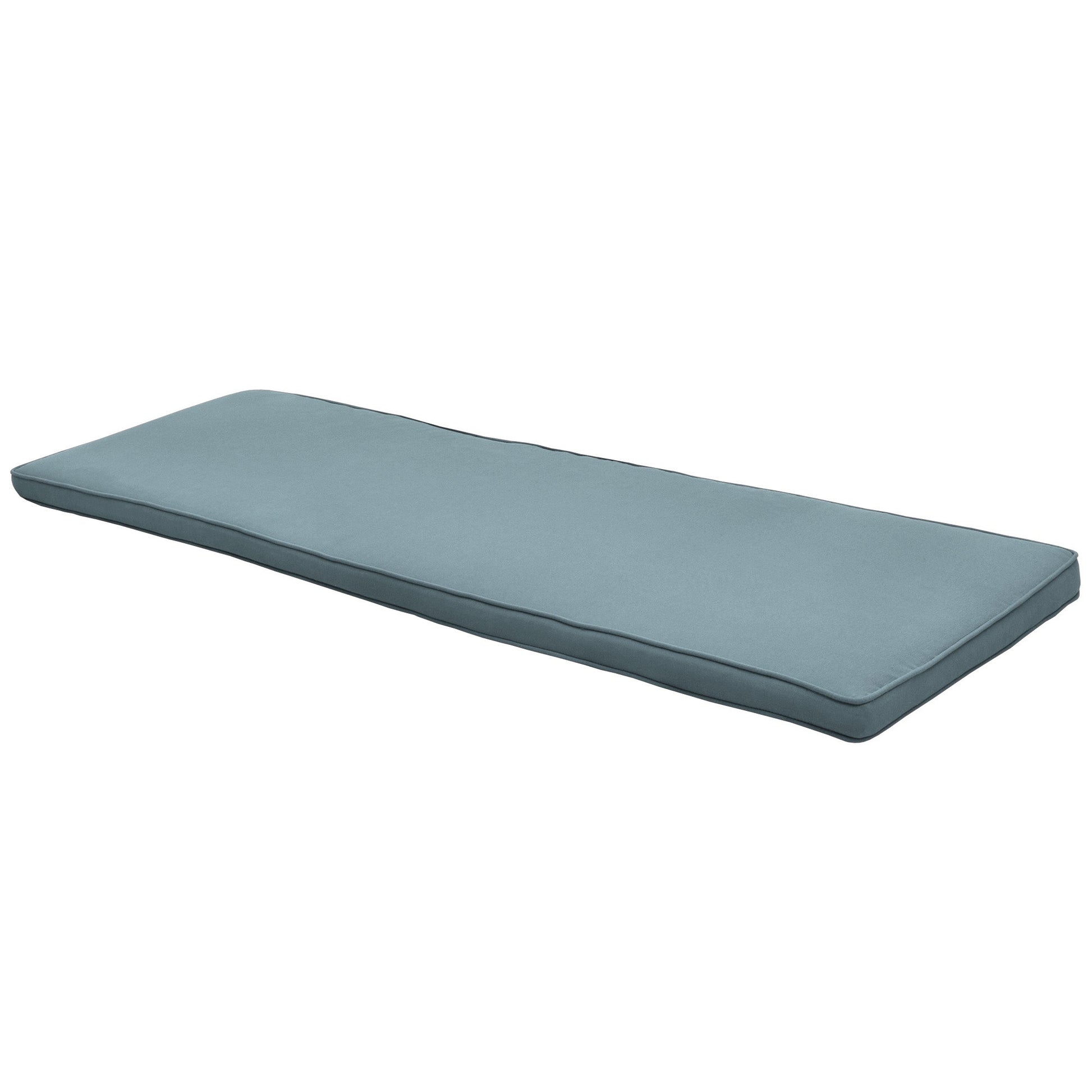 Beautissu Bankauflage Loft BK Outdoor Polsterung 100-180x48 cm, robust, abnehmbar, waschbar, OEKO-TEX zertifiziert