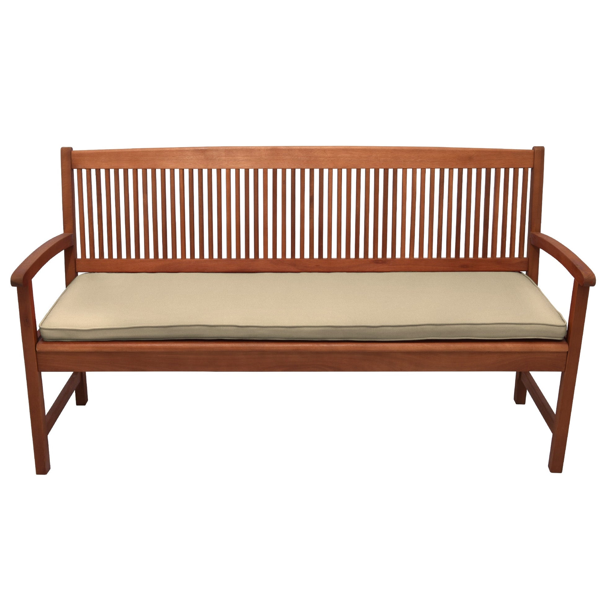 Beautissu Bankauflage Loft BK wetterfeste Gartenbankauflage mit Polyurethan-Schaum und abnehmbarem Bezug