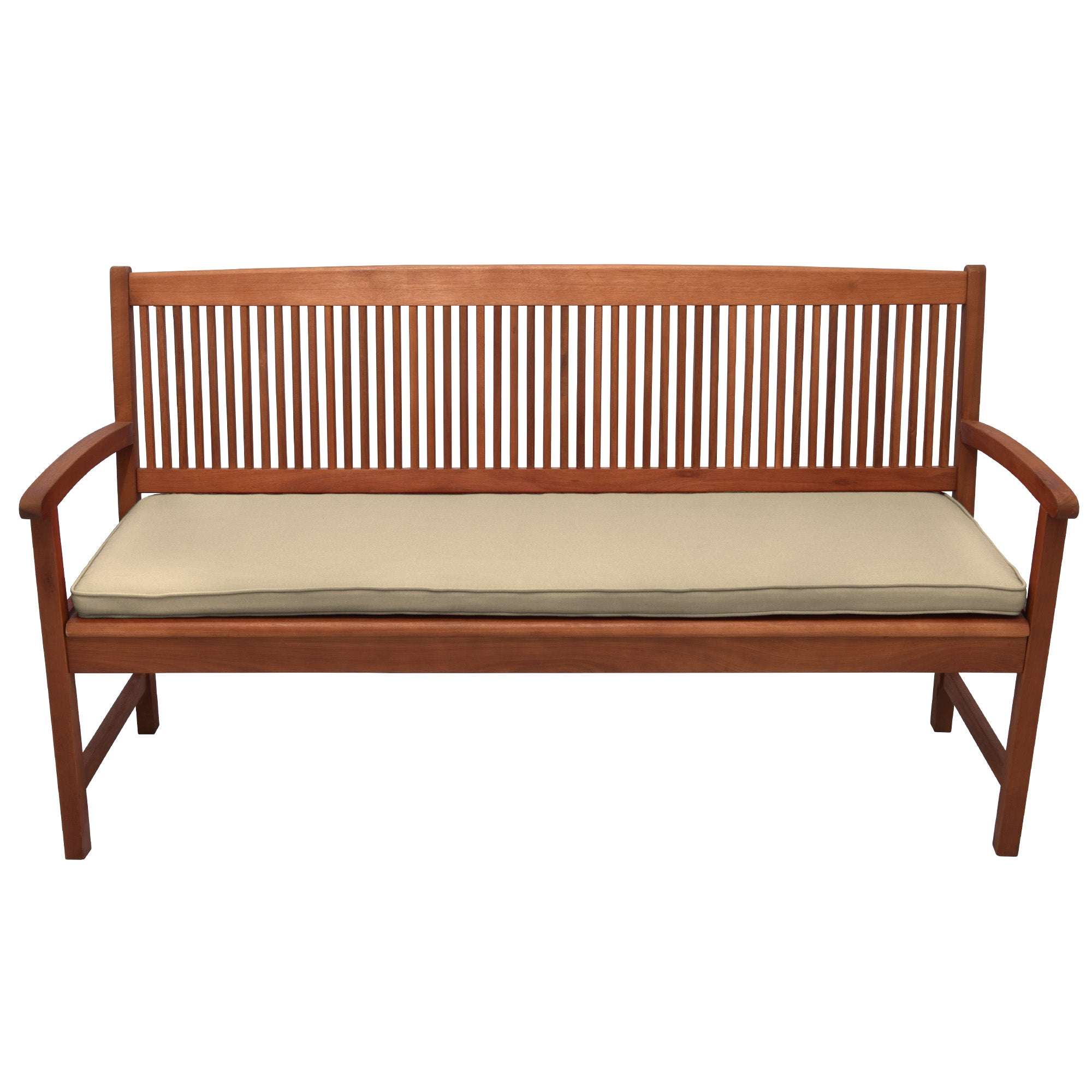 Beautissu Bankauflage Loft BK wetterfeste Gartenbankauflage mit Polyurethan-Schaum und abnehmbarem Bezug