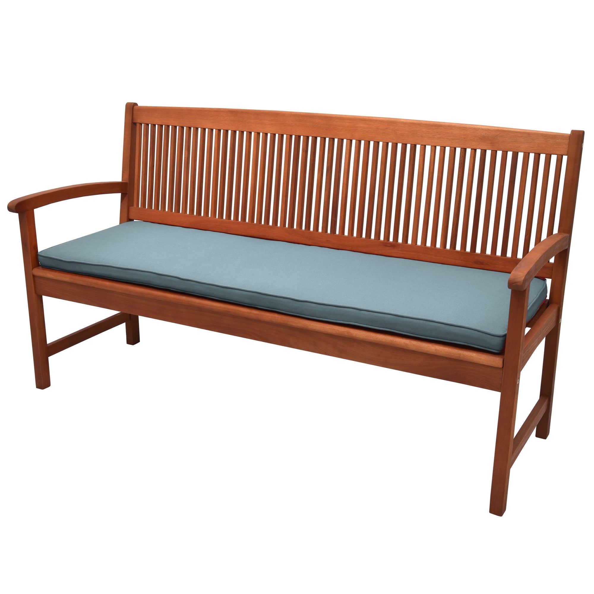 Beautissu Bankauflage Loft BK, hochwertige Outdoor Bankauflage mit komfortabler Polyurethan-Schaum Polsterung, abnehmbar und waschbar, robustes 220 g/m² Gewebe, OEKO-TEX zertifiziert