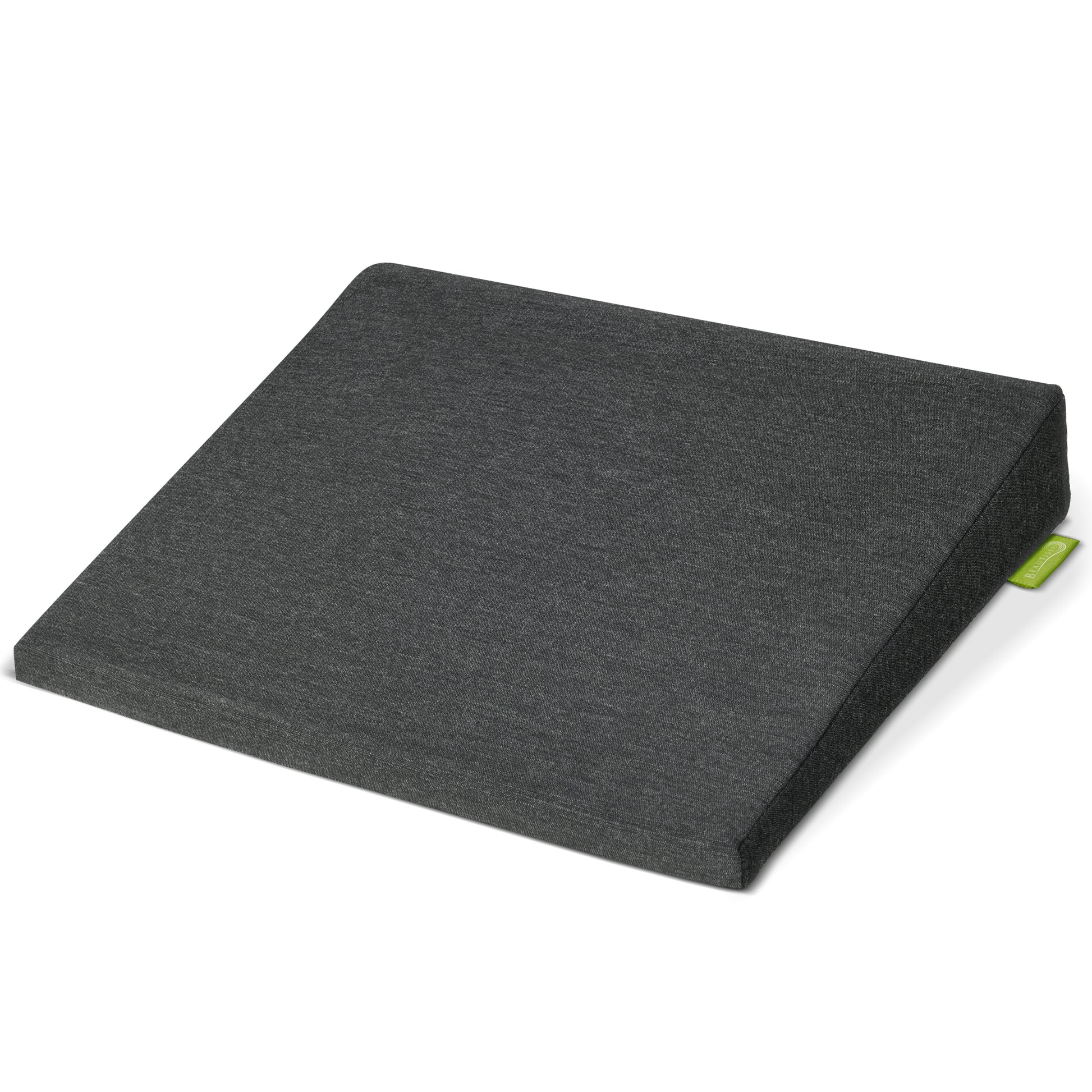 Beautissu Ergonomisches Sitzkissen mit Anti-Rutsch-Bezug 37×33,5×7 cm