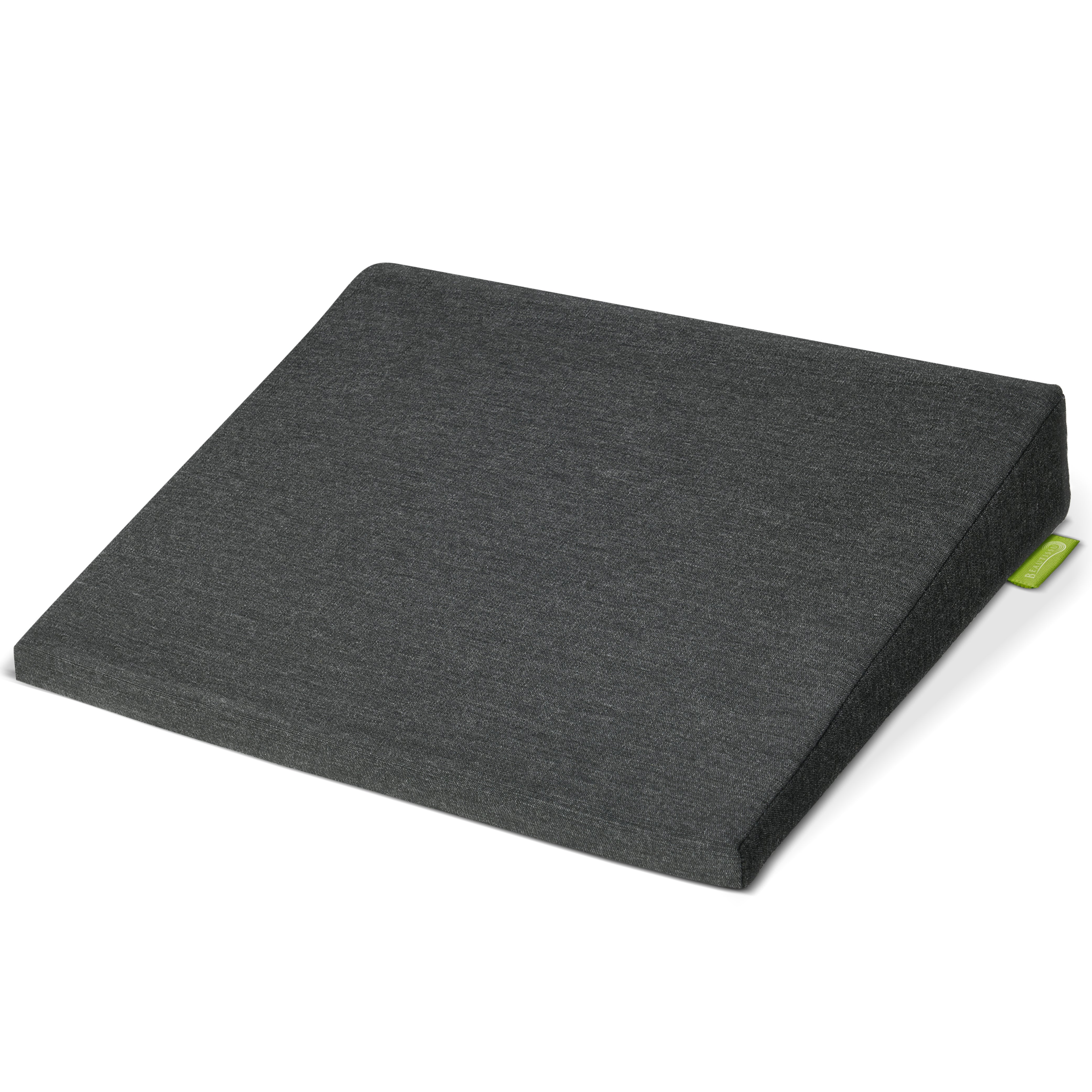 Beautissu Ergonomisches Sitzkissen mit Anti-Rutsch-Bezug 37×33,5×7 cm