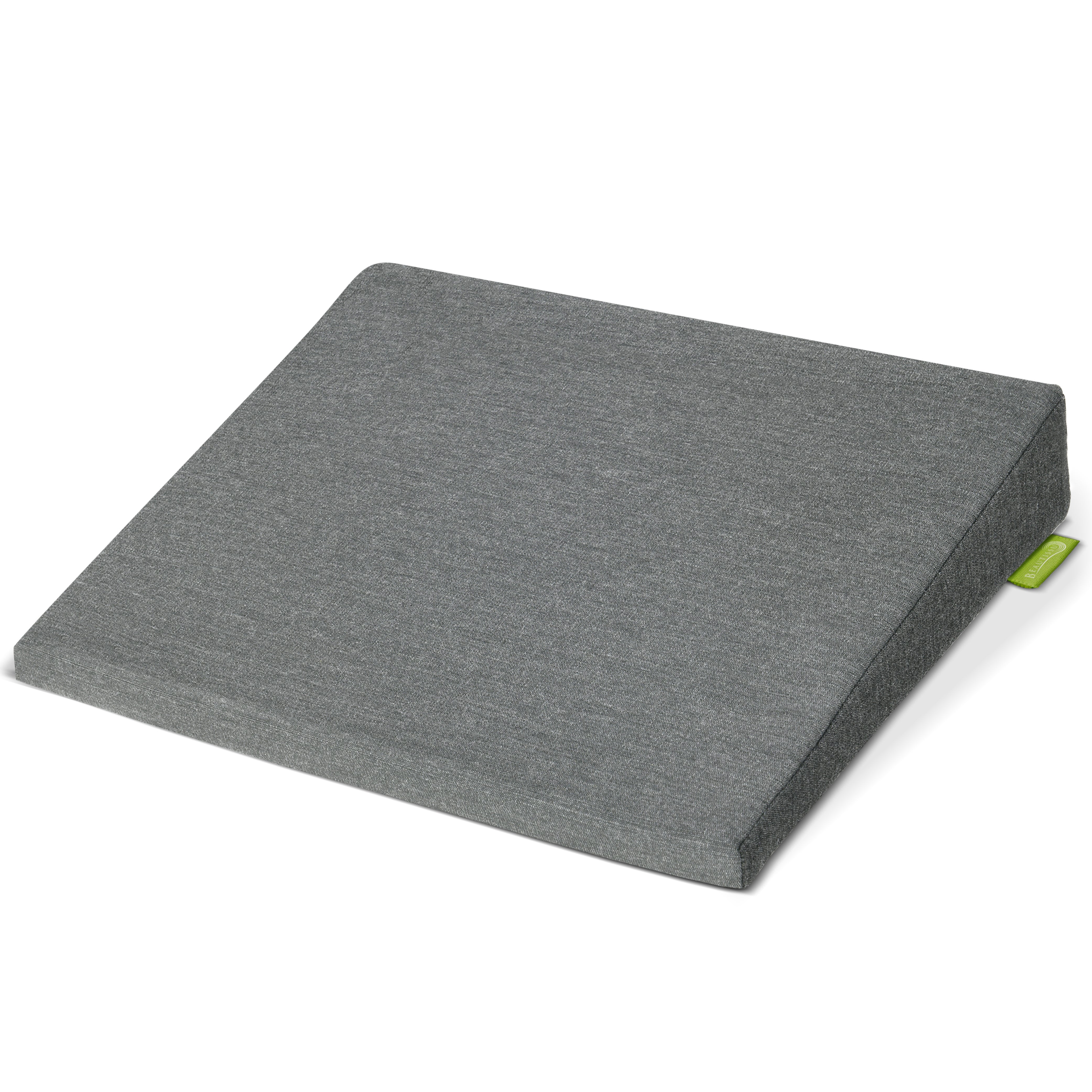 Beautissu Ergonomisches Sitzkissen mit Anti-Rutsch-Bezug 37×33,5×7 cm