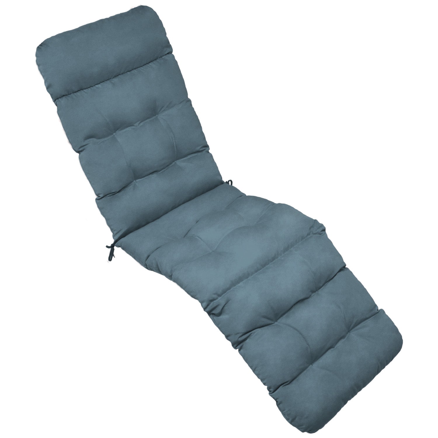 Beautissu Deckchair Auflage 8cm Polsterung UV-beständig Gartenliege Polyesterbezug