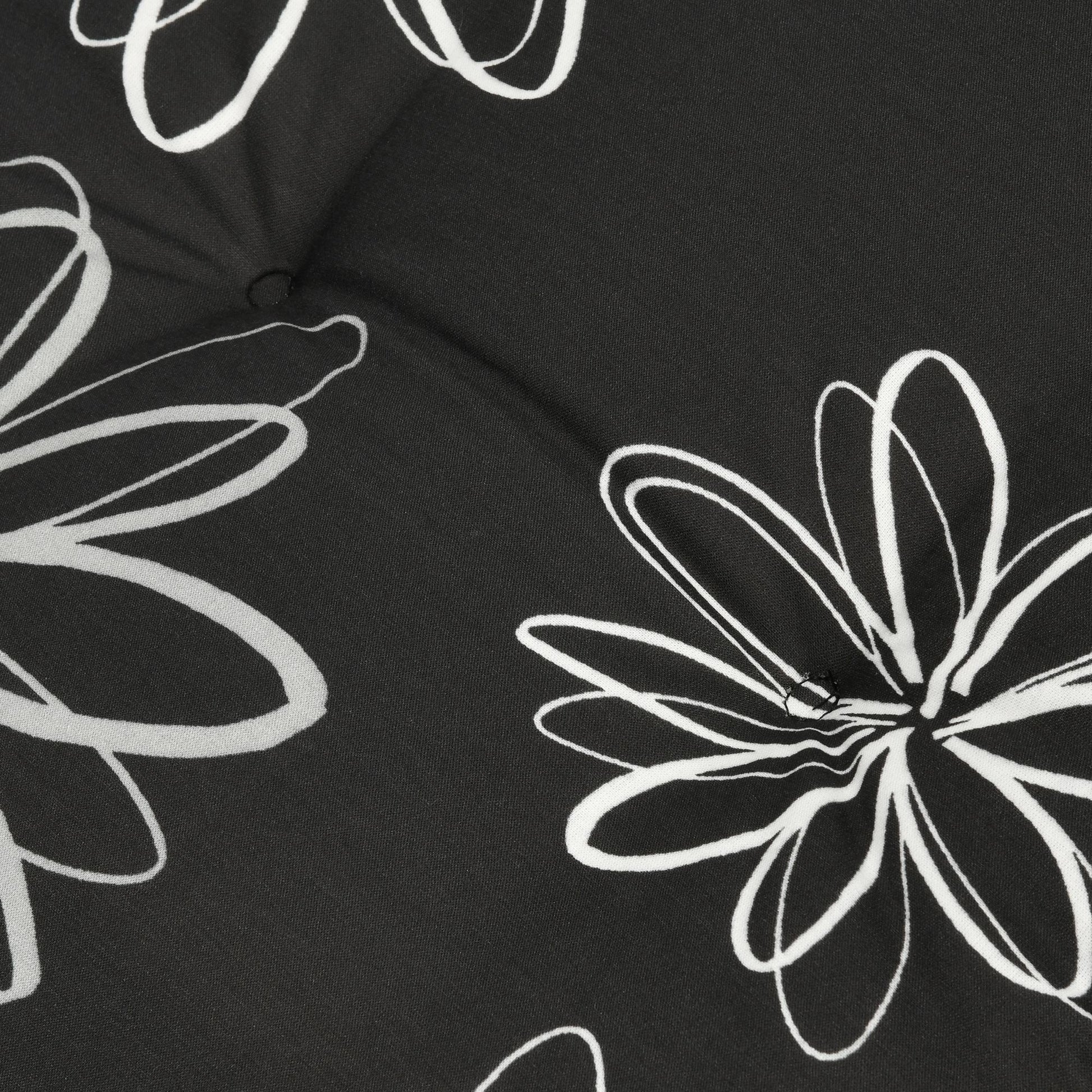 Beautissu Niederlehner Stuhlauflage 100x50x6 cm  – Gartenstuhl Sitzkis