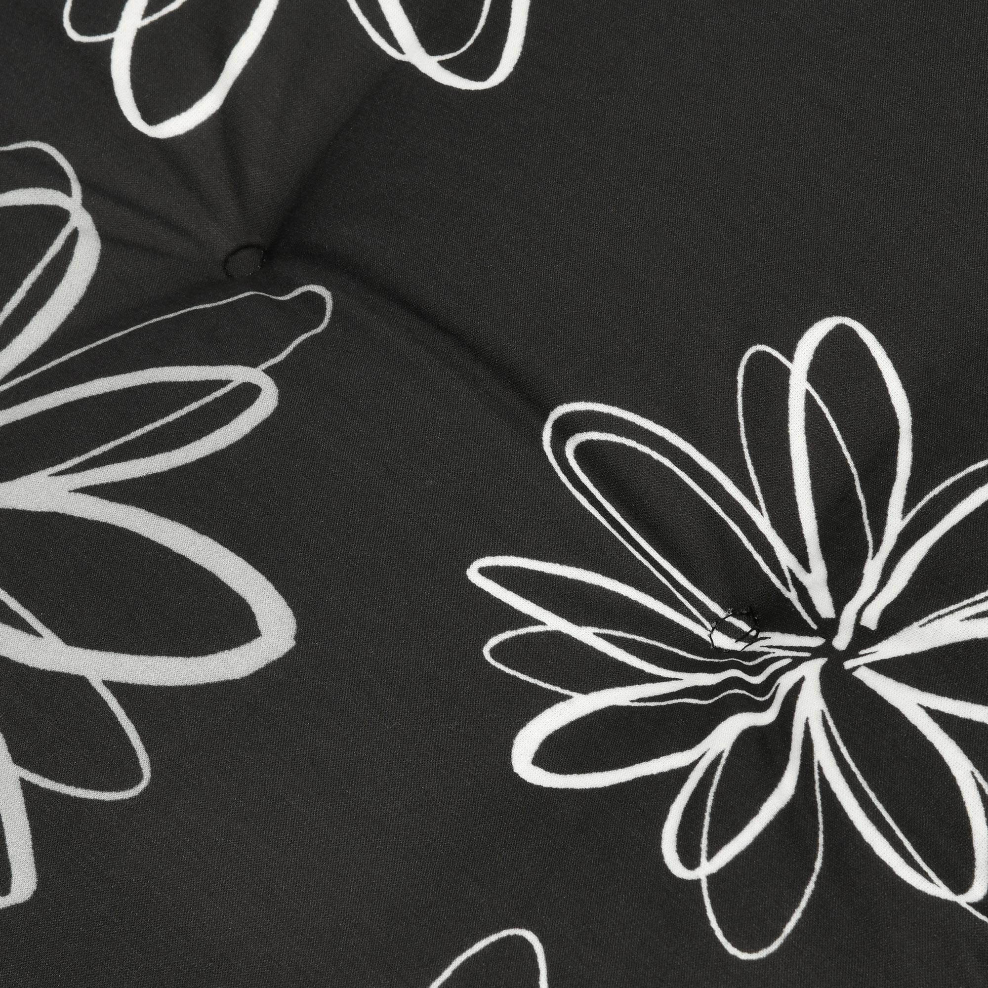 Beautissu Niederlehner Stuhlauflage 100x50x6 cm  – Gartenstuhl Sitzkis