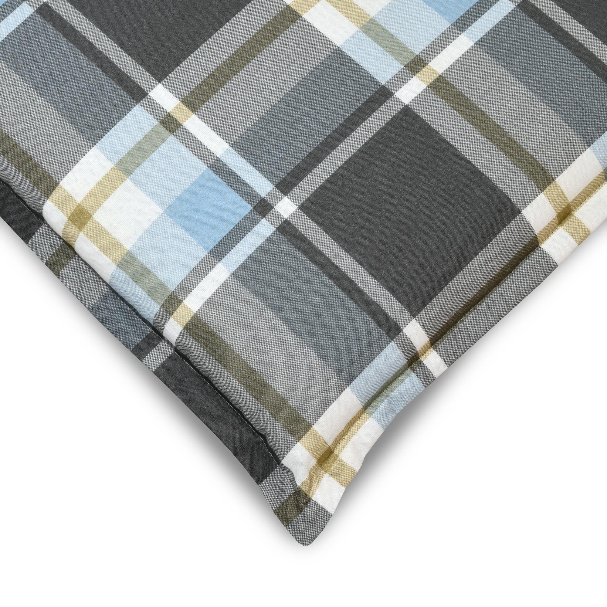 Beautissu Niederlehner Stuhlauflage 100x50x6 cm  – Gartenstuhl Sitzkis