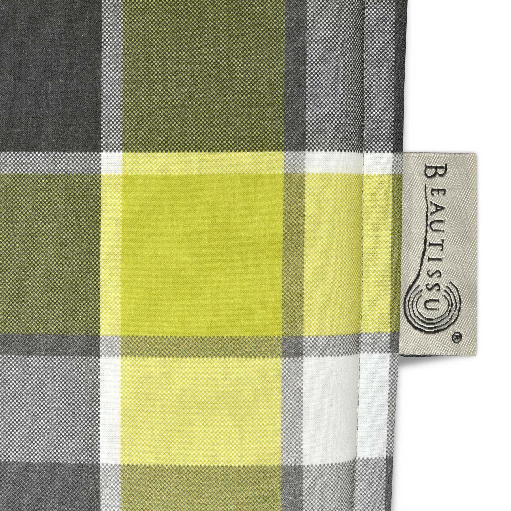 Beautissu Hochlehner Stuhlauflage 120x50x6 cm  – Gartenstuhl Sitzkisse