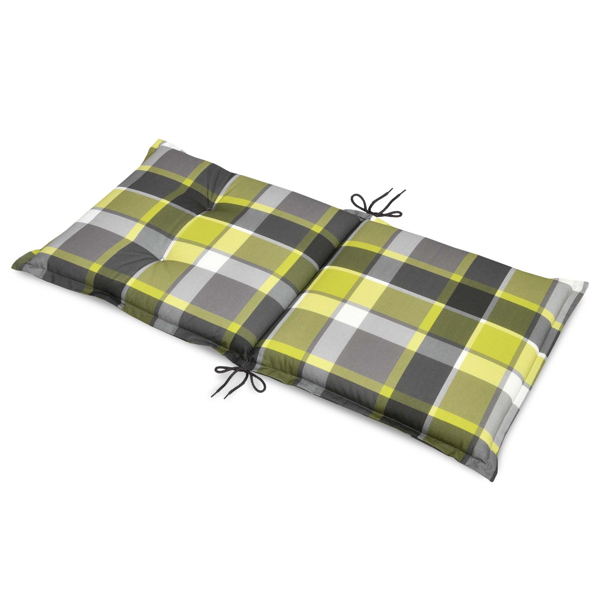 Beautissu Niederlehner Stuhlauflage 100x50x6 cm  – Gartenstuhl Sitzkis