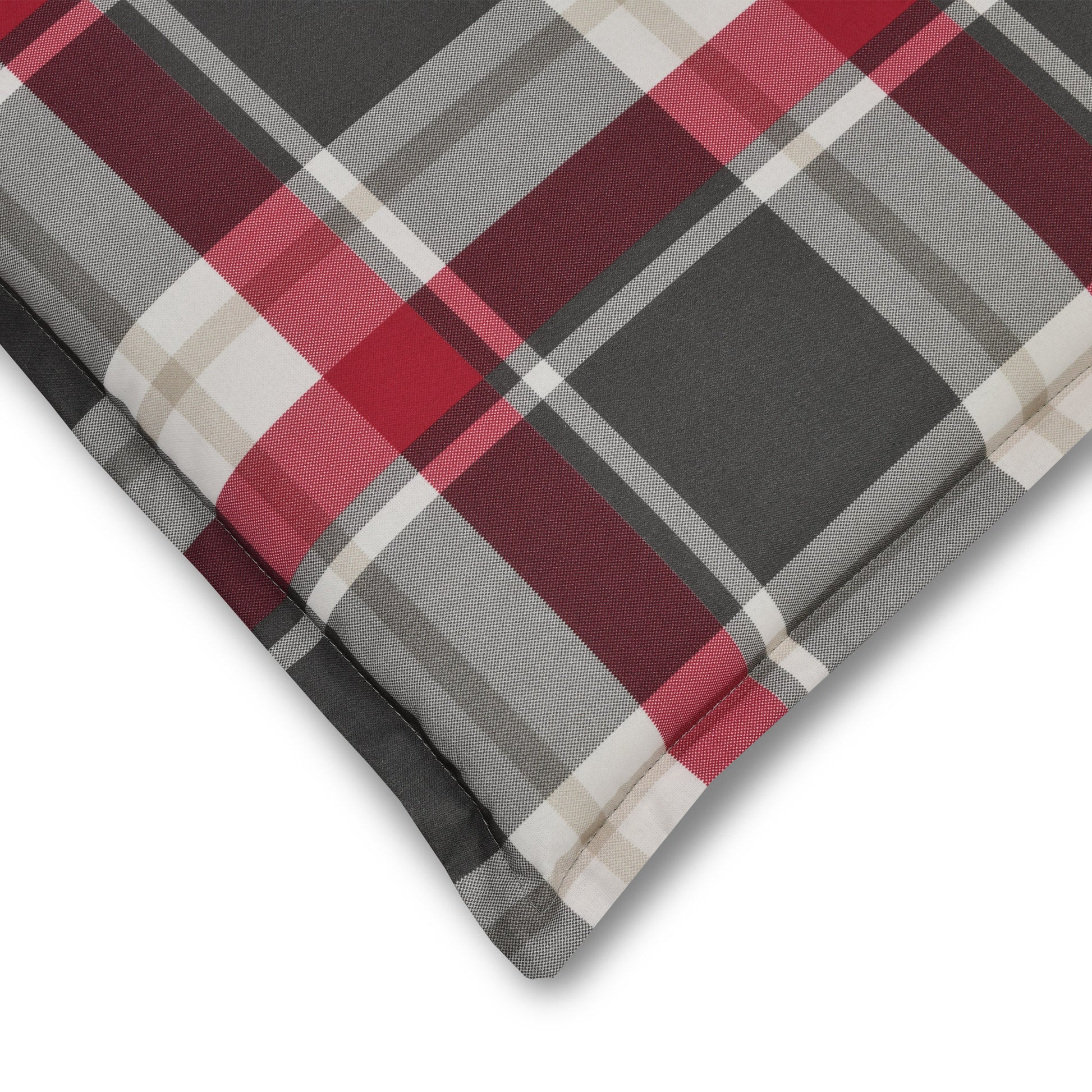 Beautissu Niederlehner Stuhlauflage 100x50x6 cm  – Gartenstuhl Sitzkis