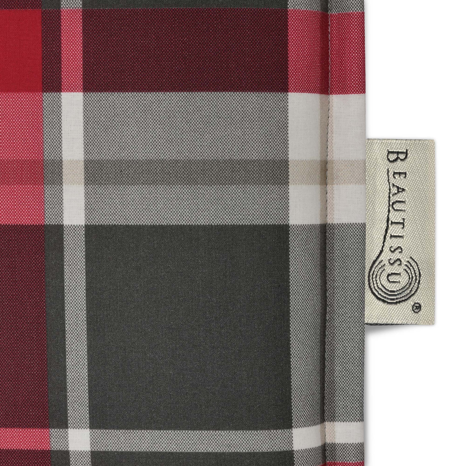 Beautissu Niederlehner Stuhlauflage 100x50x6 cm  – Gartenstuhl Sitzkis