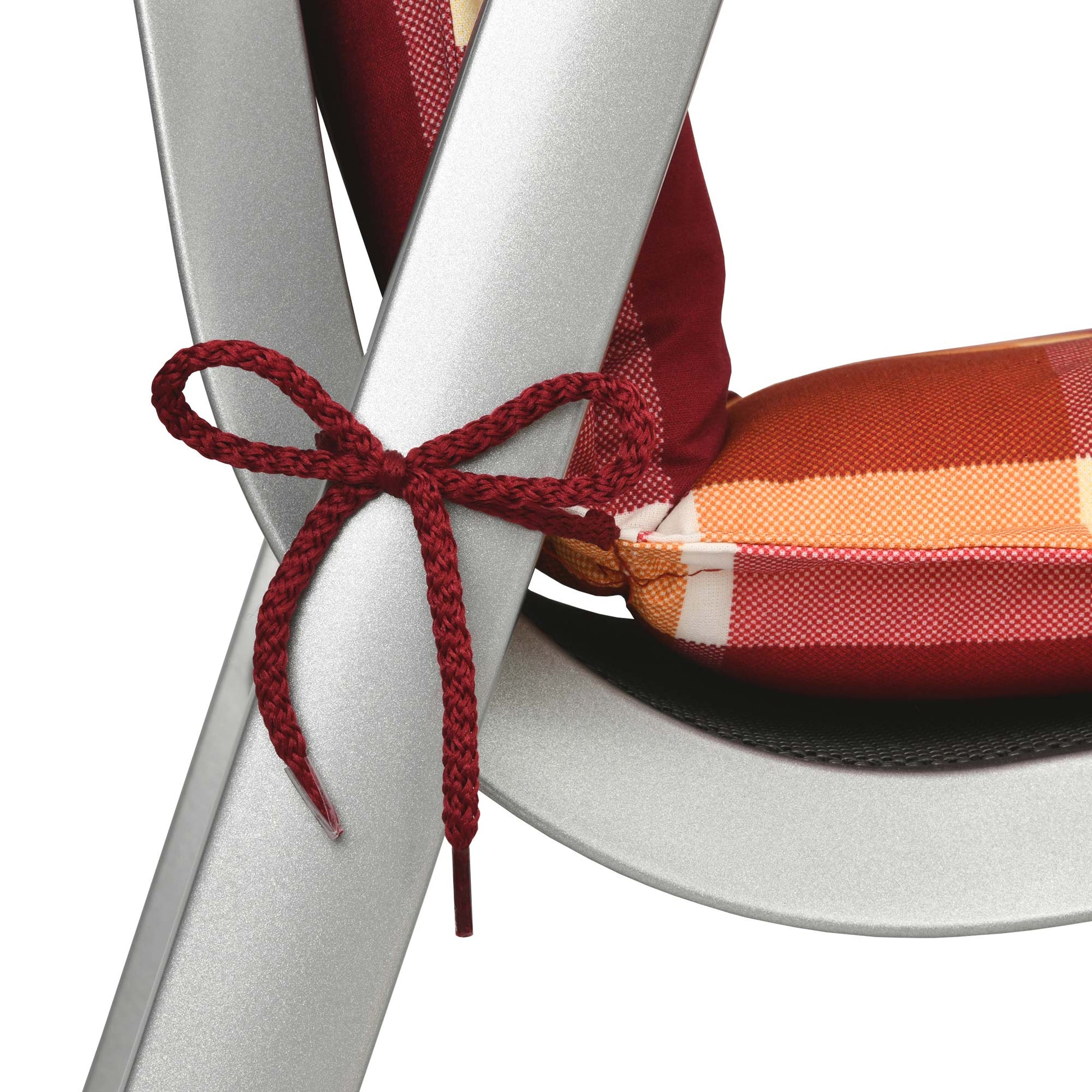 Beautissu Hochlehner Stuhlauflage 120x50x6 cm  – Gartenstuhl Sitzkisse