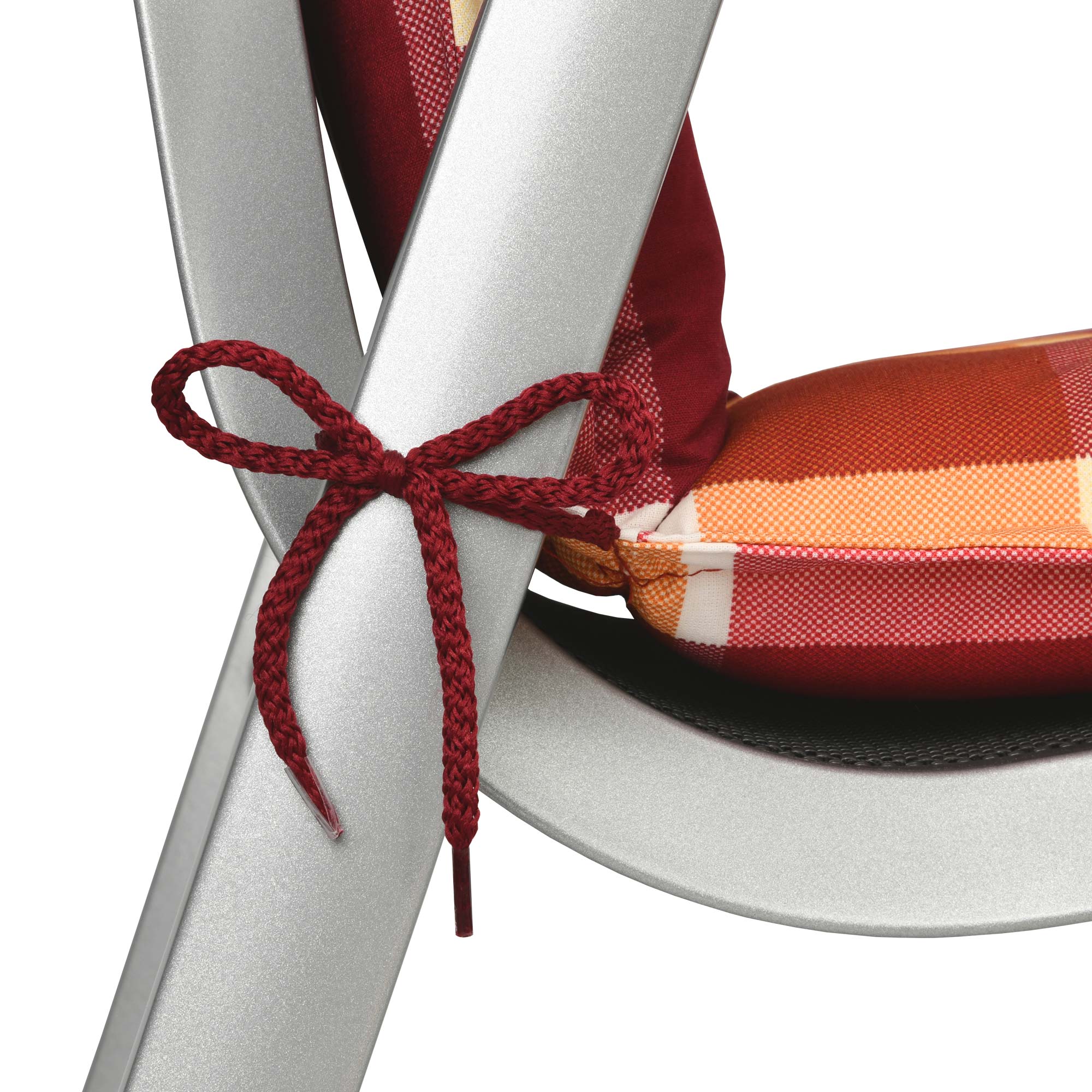 Beautissu Niederlehner Stuhlauflage 100x50x6 cm  – Gartenstuhl Sitzkis