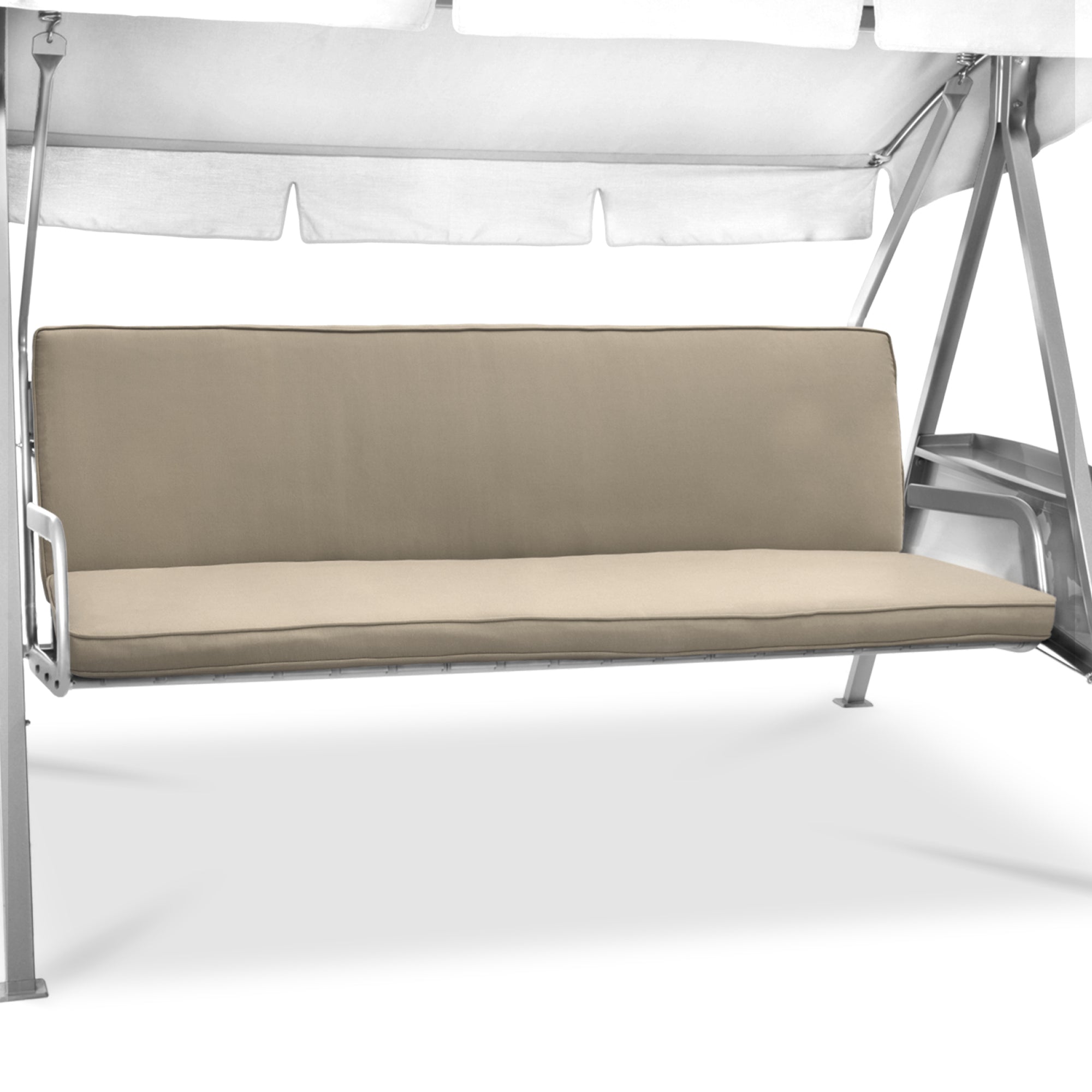 Beautissu Sitzkissen für Hollywoodschaukel 180×50x6 cm – Hollywoodscha