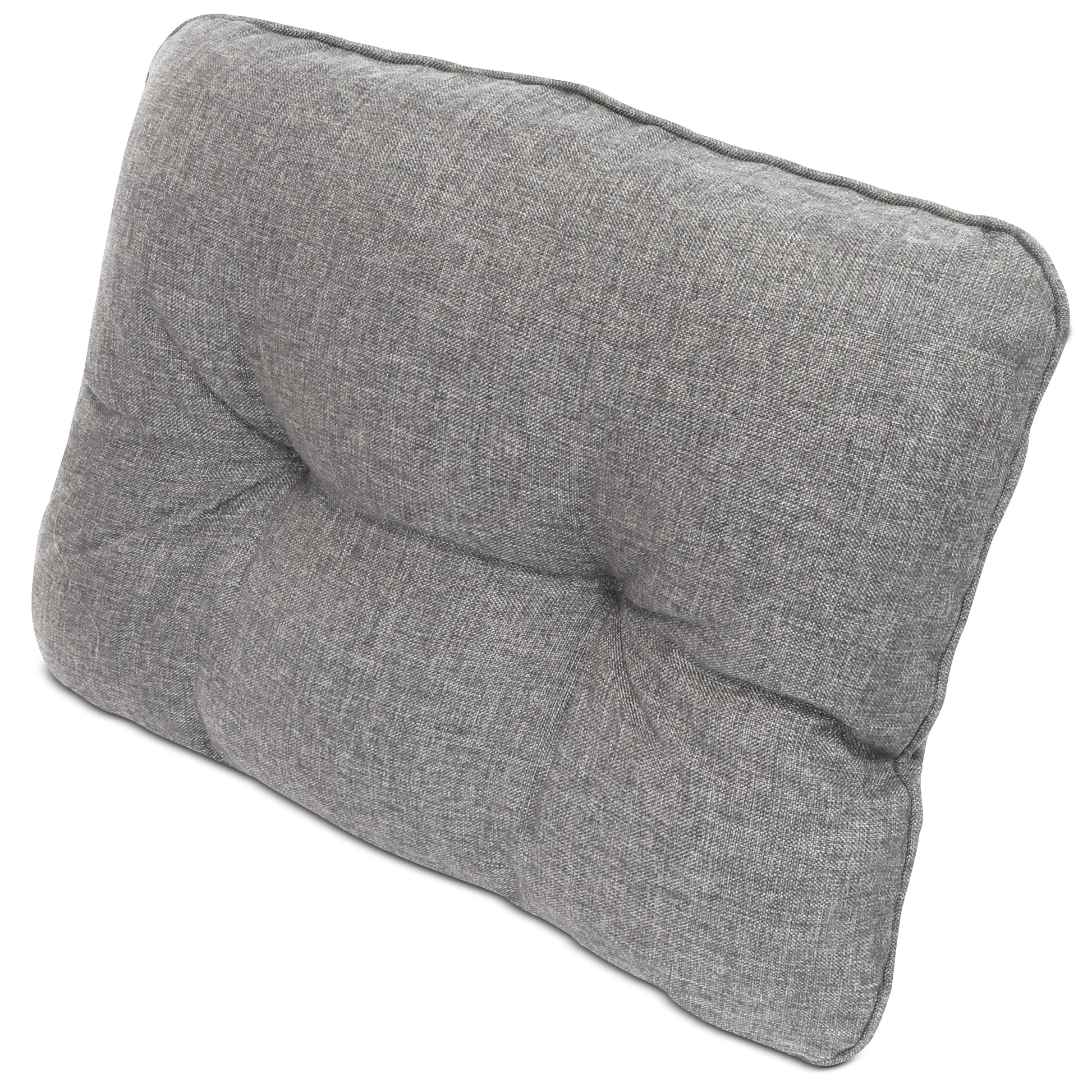 Beautissu Outdoor Lounge Rückenkissen & Sitzkissen 10/12 cm dick Hellg