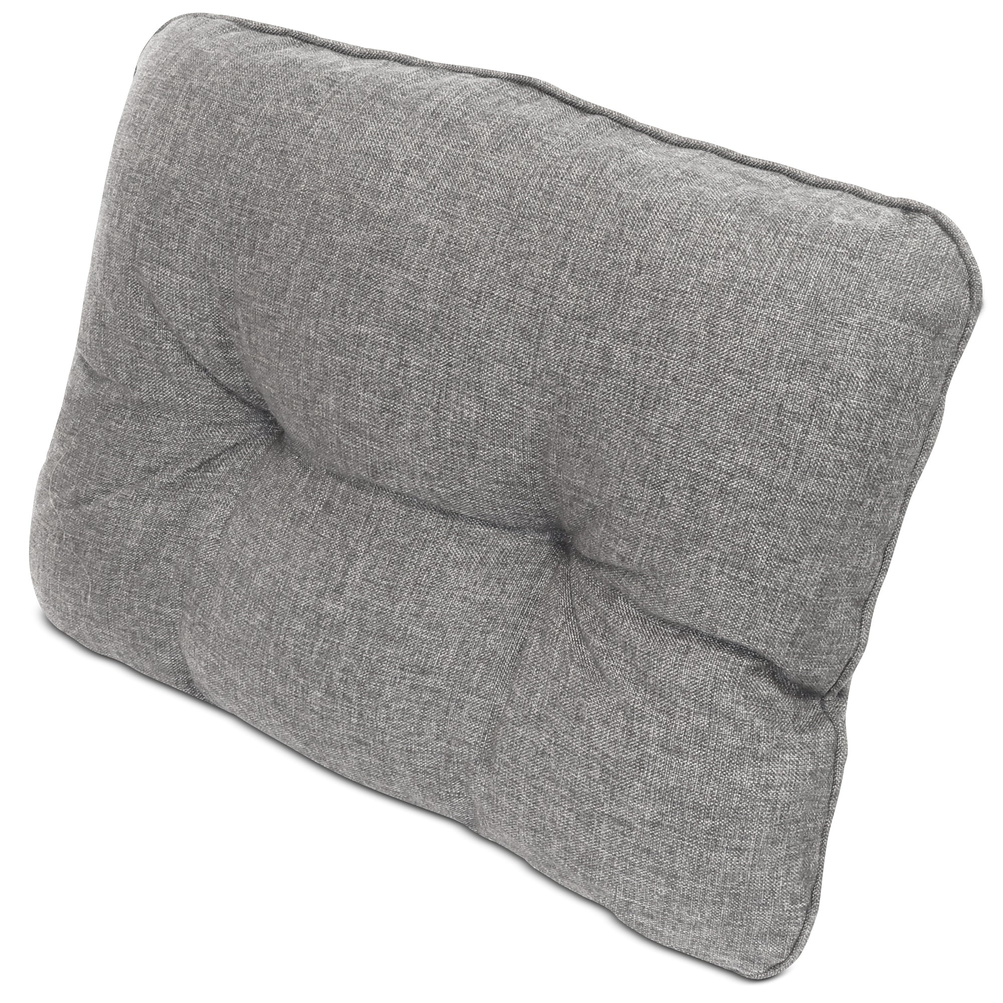 Beautissu Outdoor Lounge Rückenkissen & Sitzkissen 10/12 cm dick Hellg