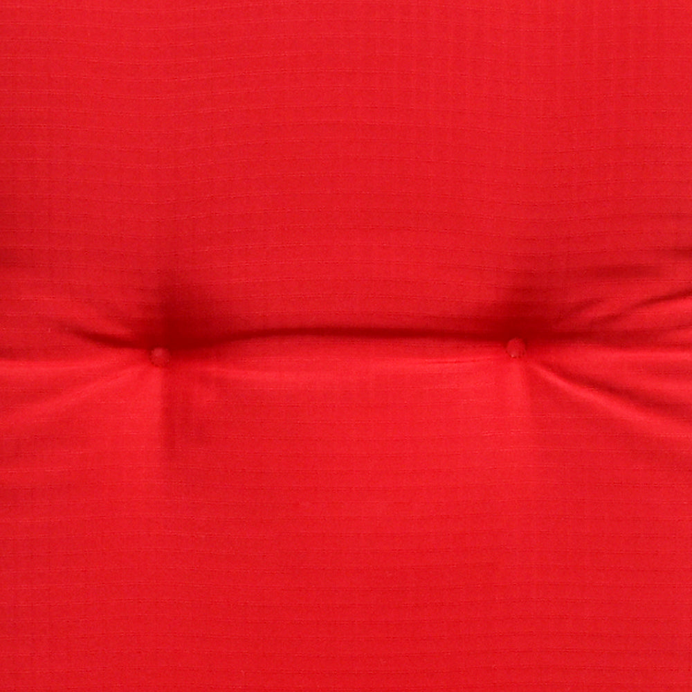 Beautissu Niederlehner Stuhlauflage 100x50x6 cm  – Gartenstuhl Sitzkis