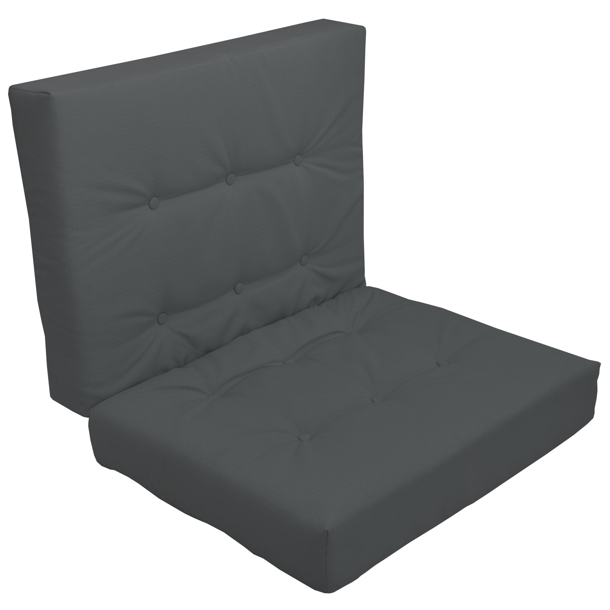Beautissu Outdoor Palettenkissen Rücken-, Sitz- & Seitenkissen für Eur
