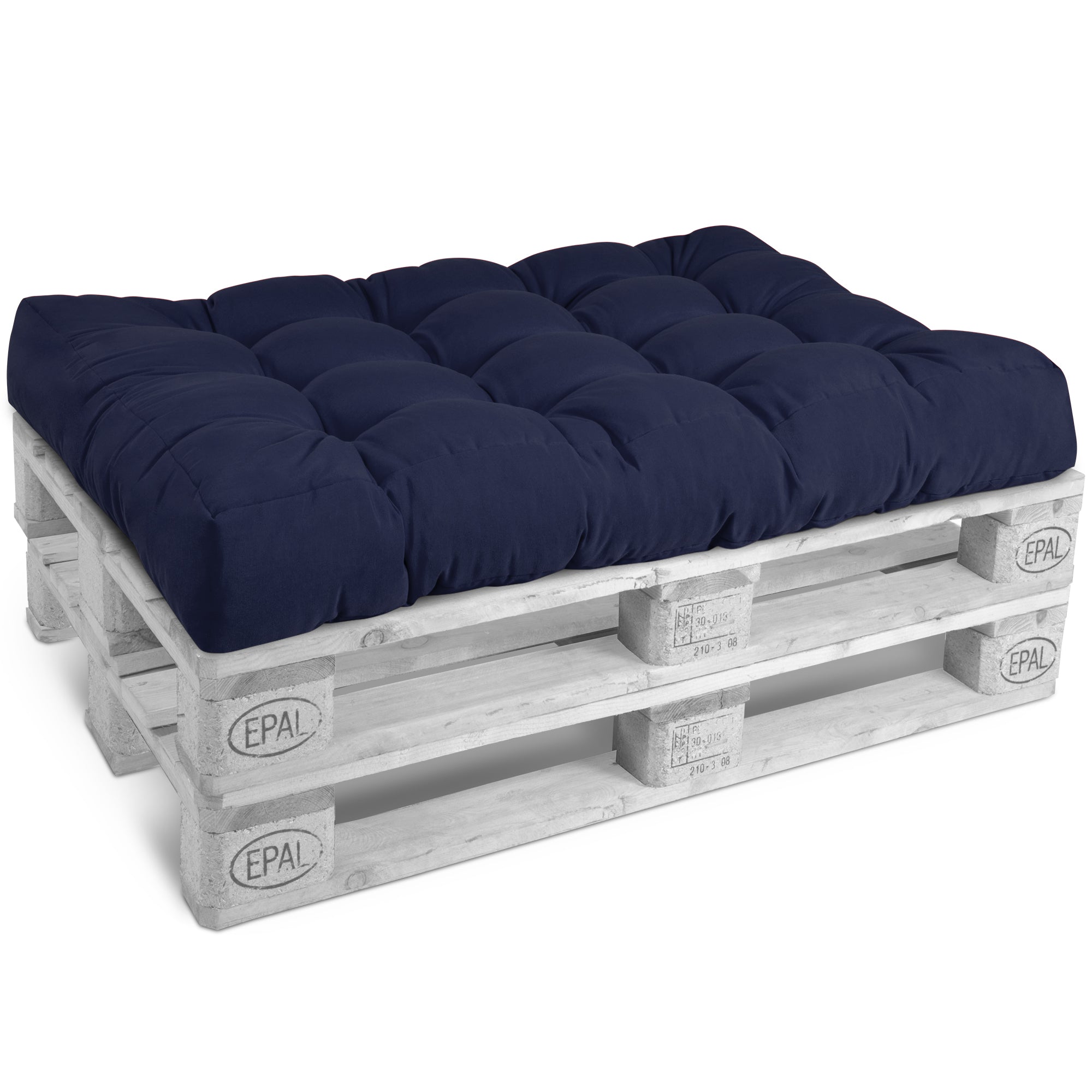 Beautissu Outdoor Palettenkissen Rücken-, Sitz- & Seitenkissen für Eur