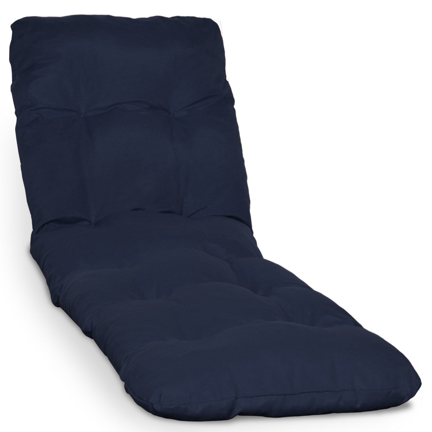 Beautissu Liegestuhl Polster Outdoor 190x60x8 cm – Rollliegenauflage F