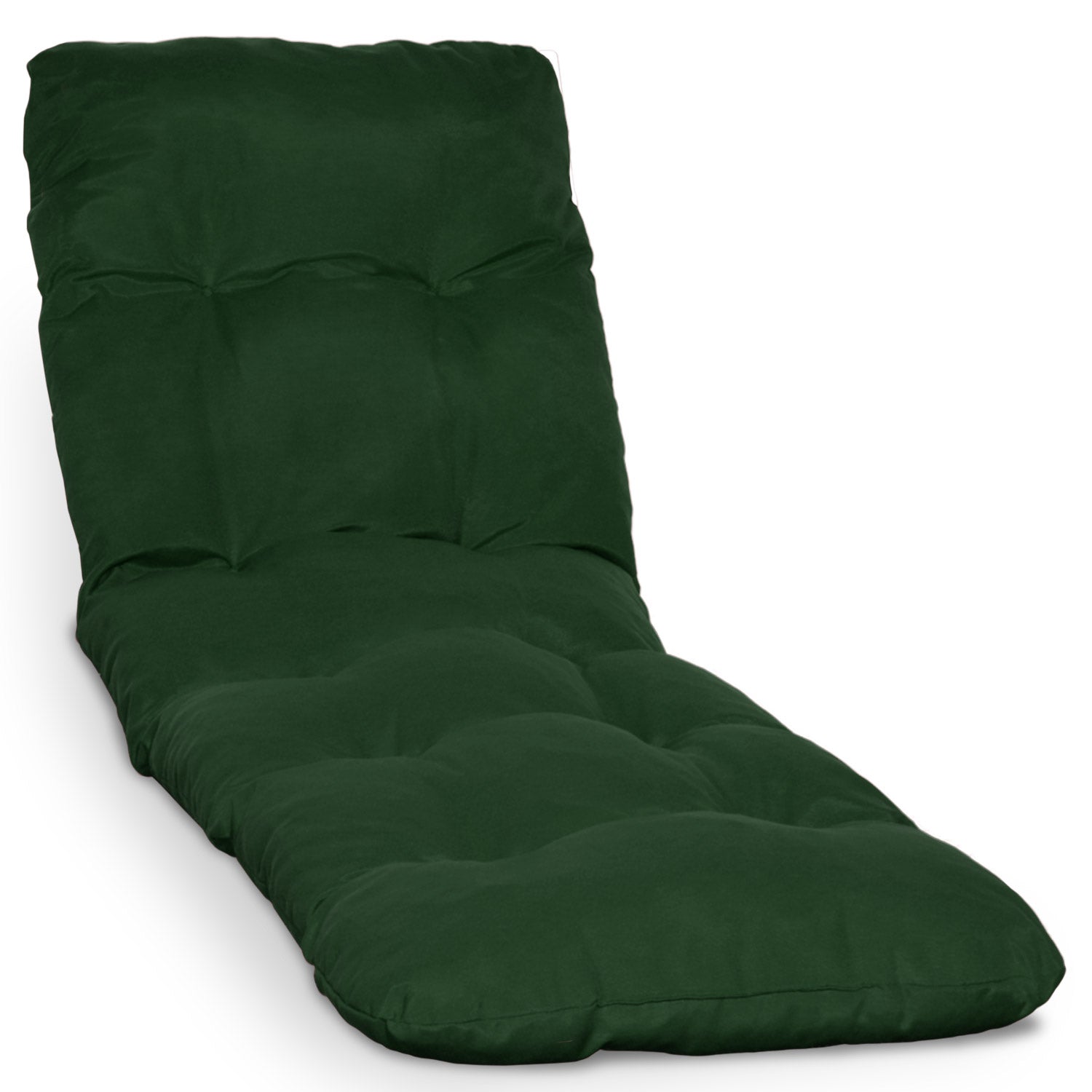 Beautissu Liegestuhl Polster Outdoor 190x60x8 cm – Rollliegenauflage F