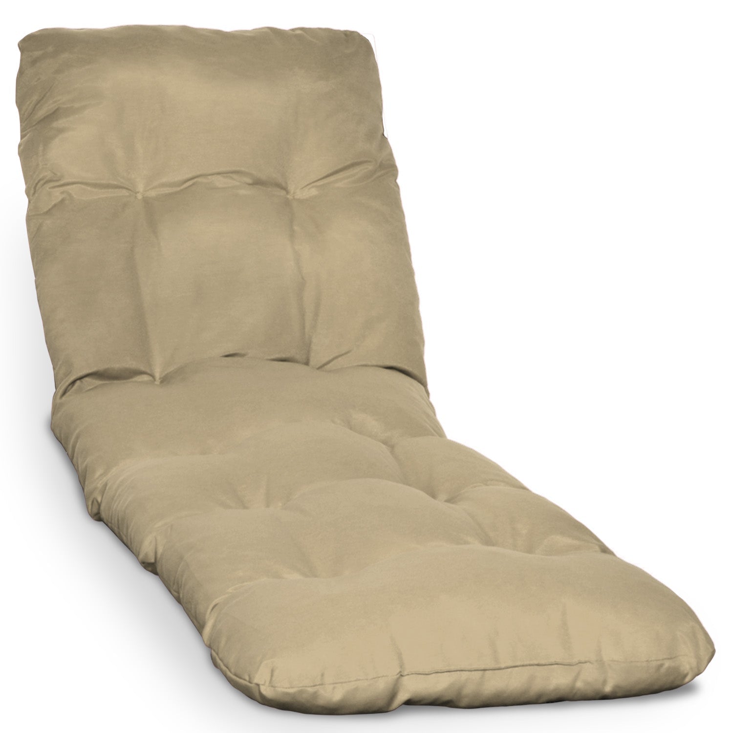 Beautissu Gartenliegenauflage mit 8 cm Polster, UV-beständig und hochwertigem Polyesterbezug für Rollliegen und Gartenliegen