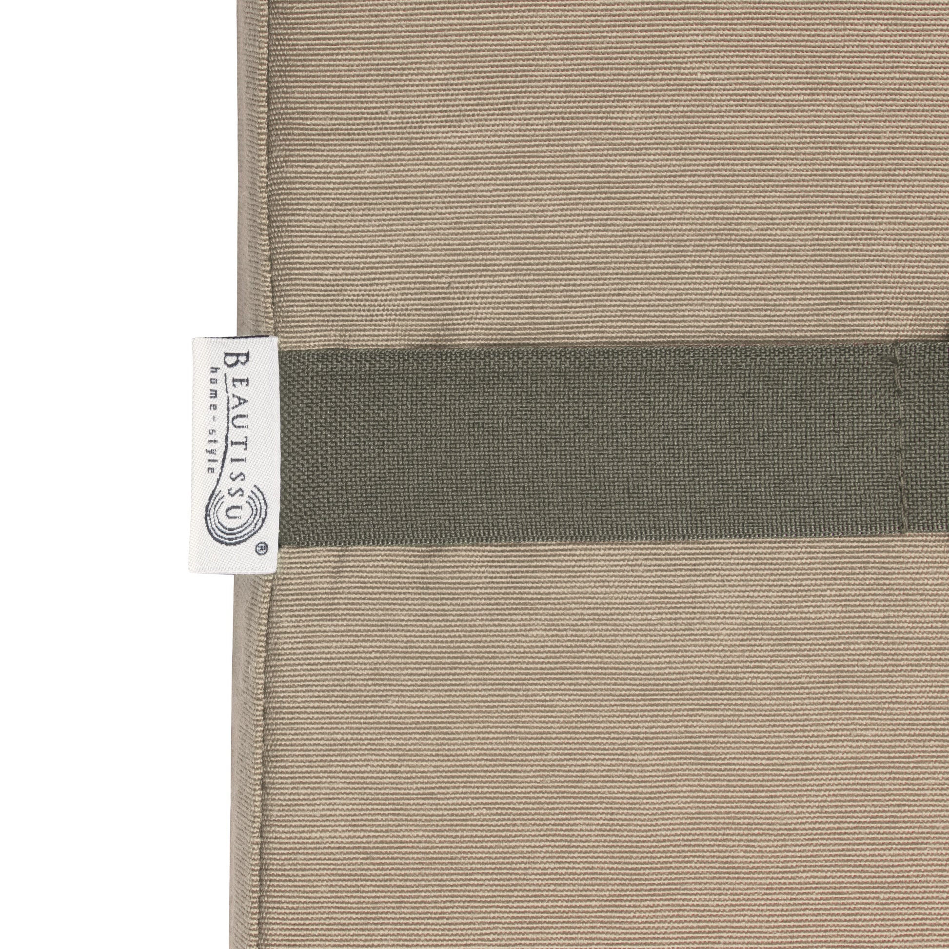 Beautissu Liegestuhl Polster Outdoor 200x60x5 cm – Rollliegenauflage L