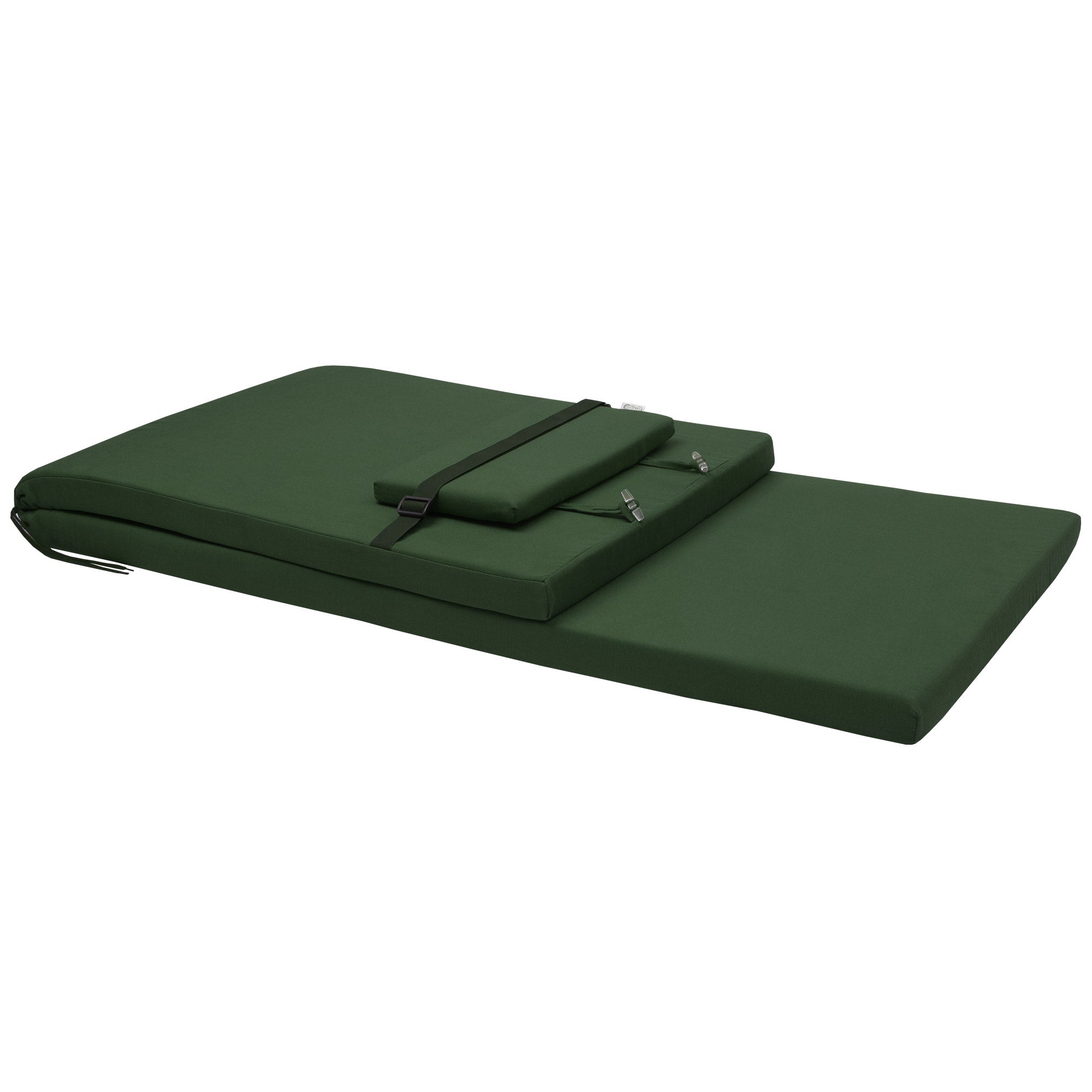 Beautissu Liegestuhl Polster Outdoor 200x60x5 cm – Rollliegenauflage L