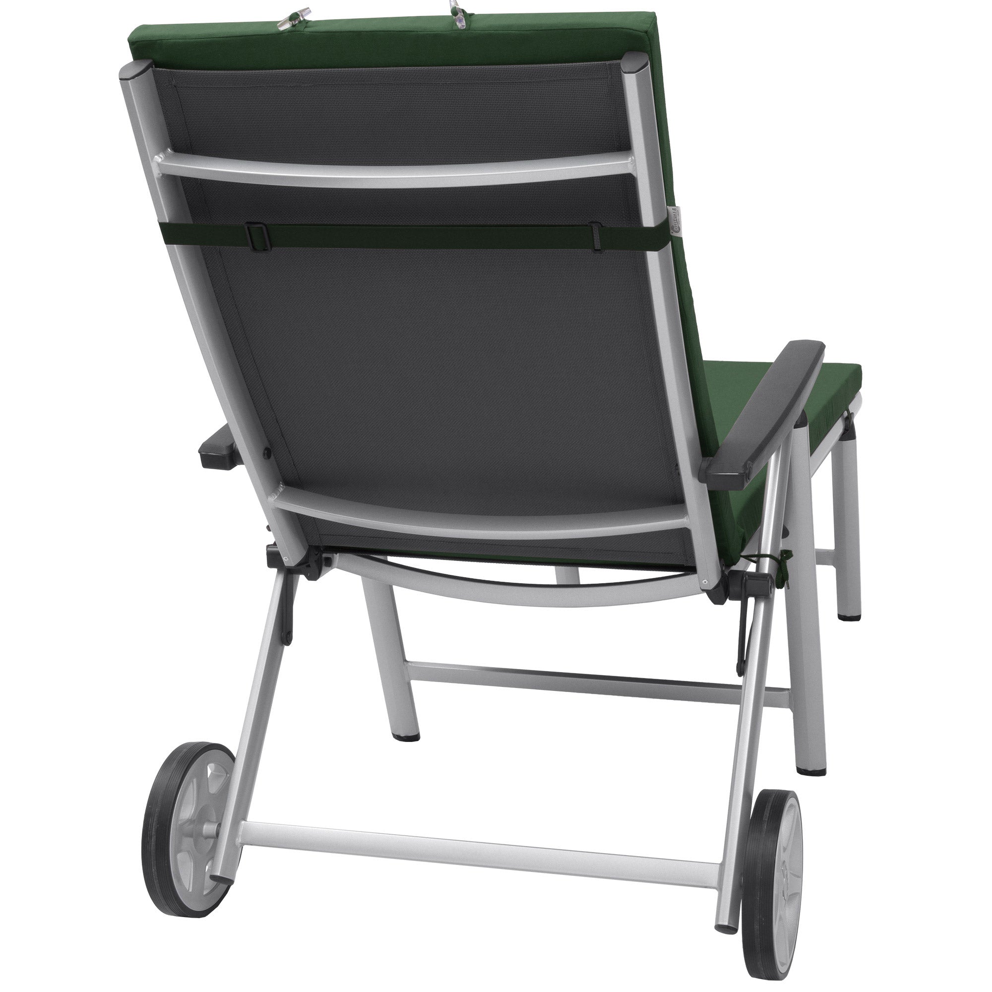 Beautissu Liegestuhl Polster Outdoor 200x60x5 cm – Rollliegenauflage L