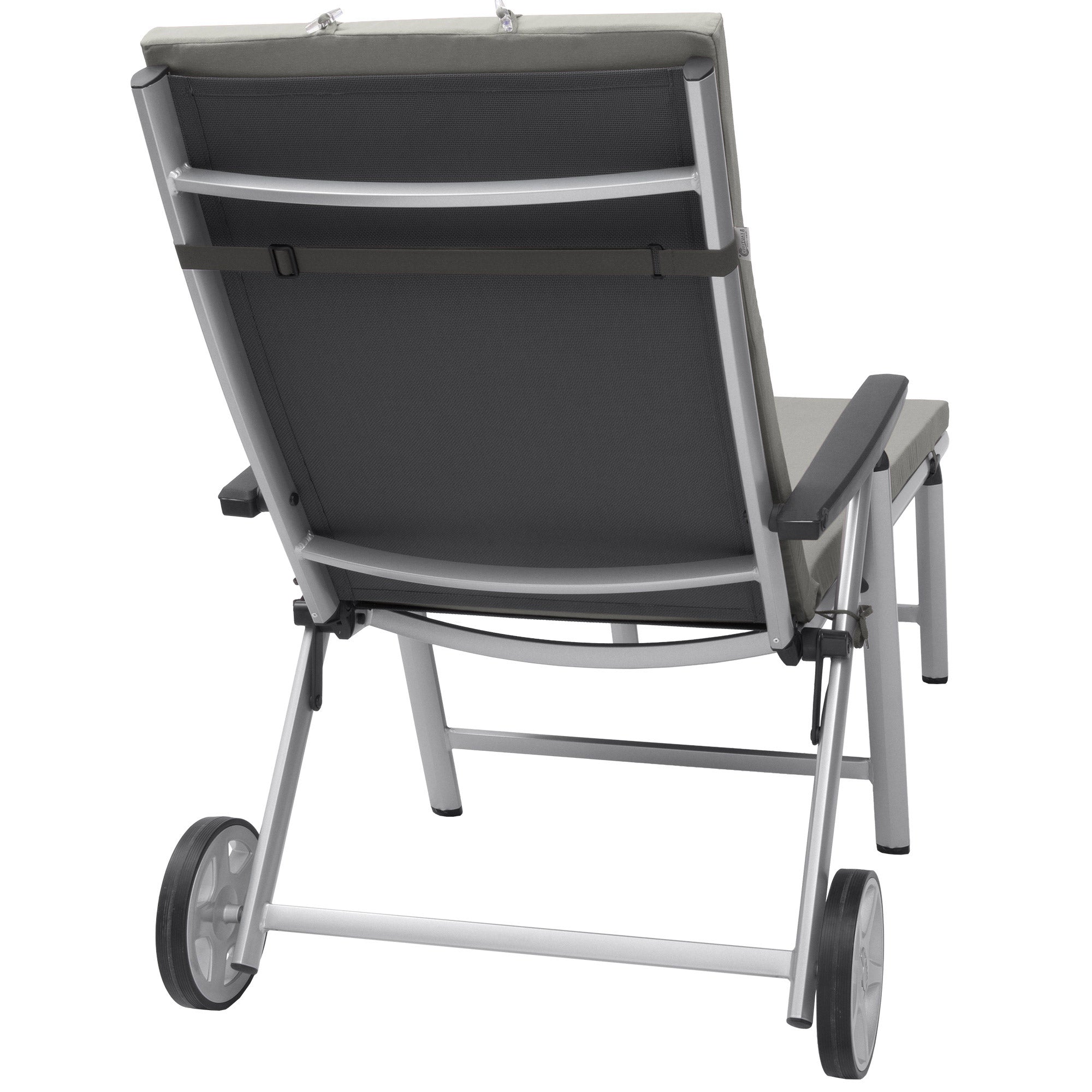 Beautissu Liegestuhl Polster Outdoor 200x60x5 cm – Rollliegenauflage L