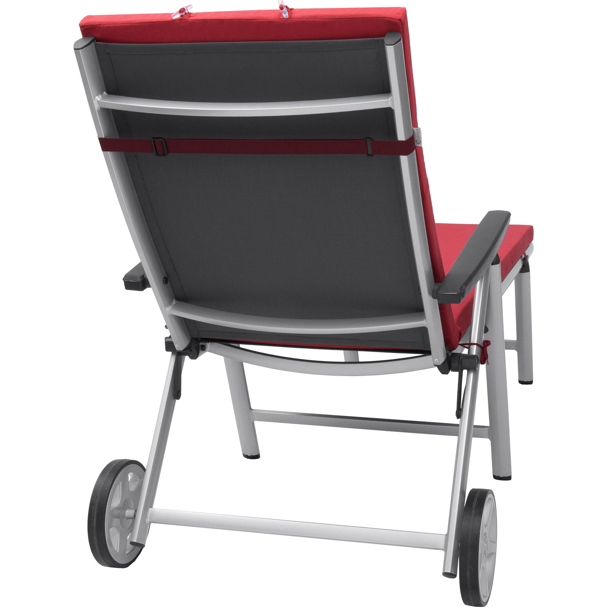 Beautissu Liegestuhl Polster Outdoor 200x60x5 cm – Rollliegenauflage L