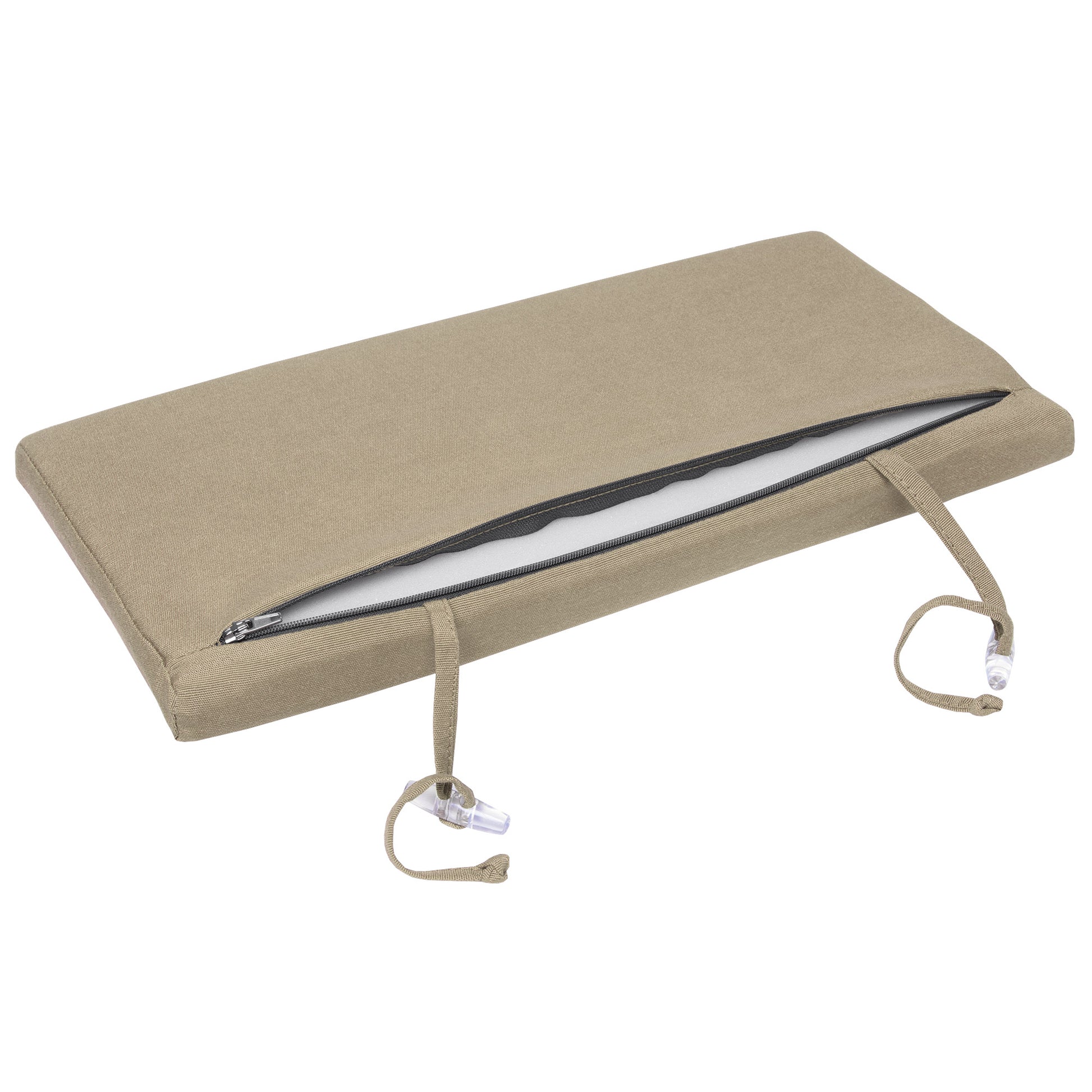 Beautissu Liegestuhl Polster Outdoor 200x60x5 cm – Rollliegenauflage L