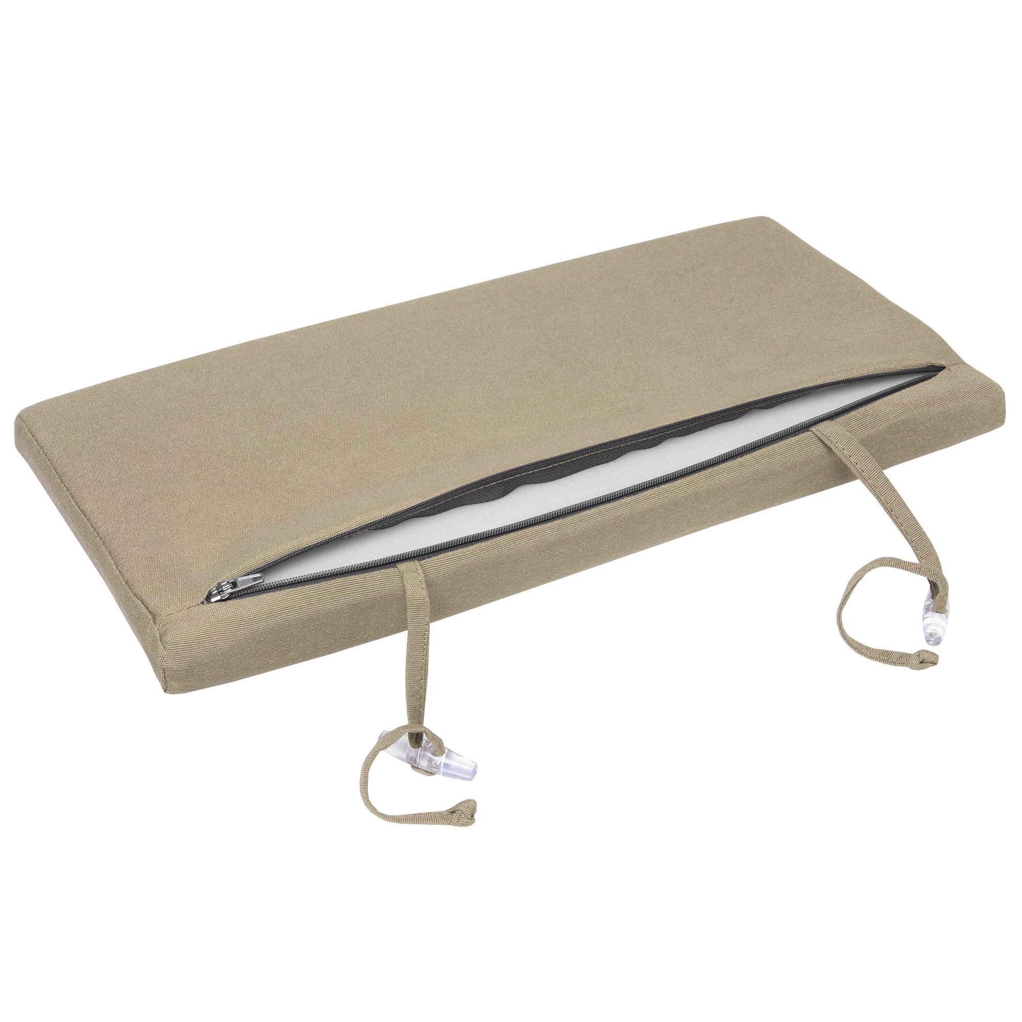 Beautissu Liegestuhl Polster Outdoor 200x60x5 cm – Rollliegenauflage L