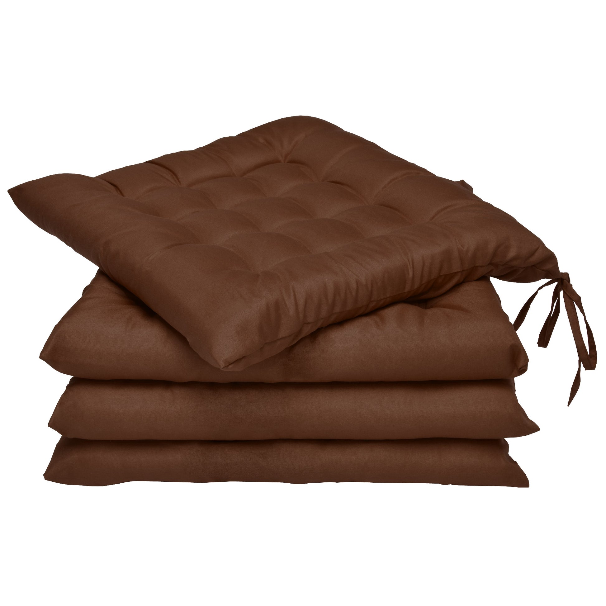 Beautissu Indoor & Outdoor Stuhlkissen 40x40x5 cm – Sitzkissen Lea