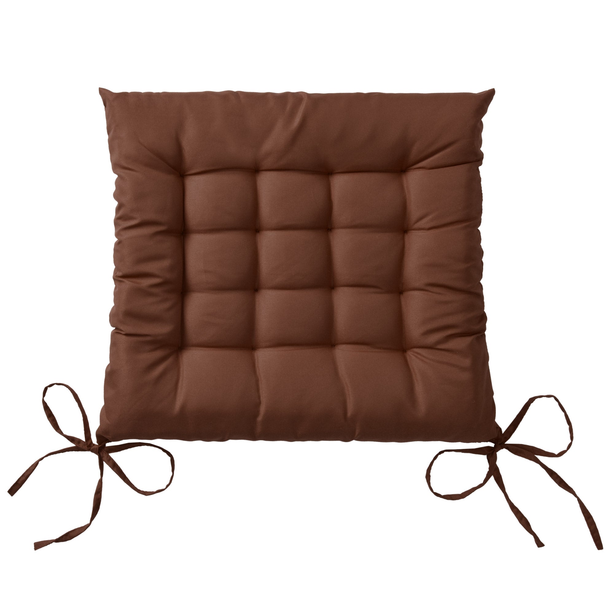 Beautissu Indoor & Outdoor Stuhlkissen 40x40x5 cm – Sitzkissen Lea