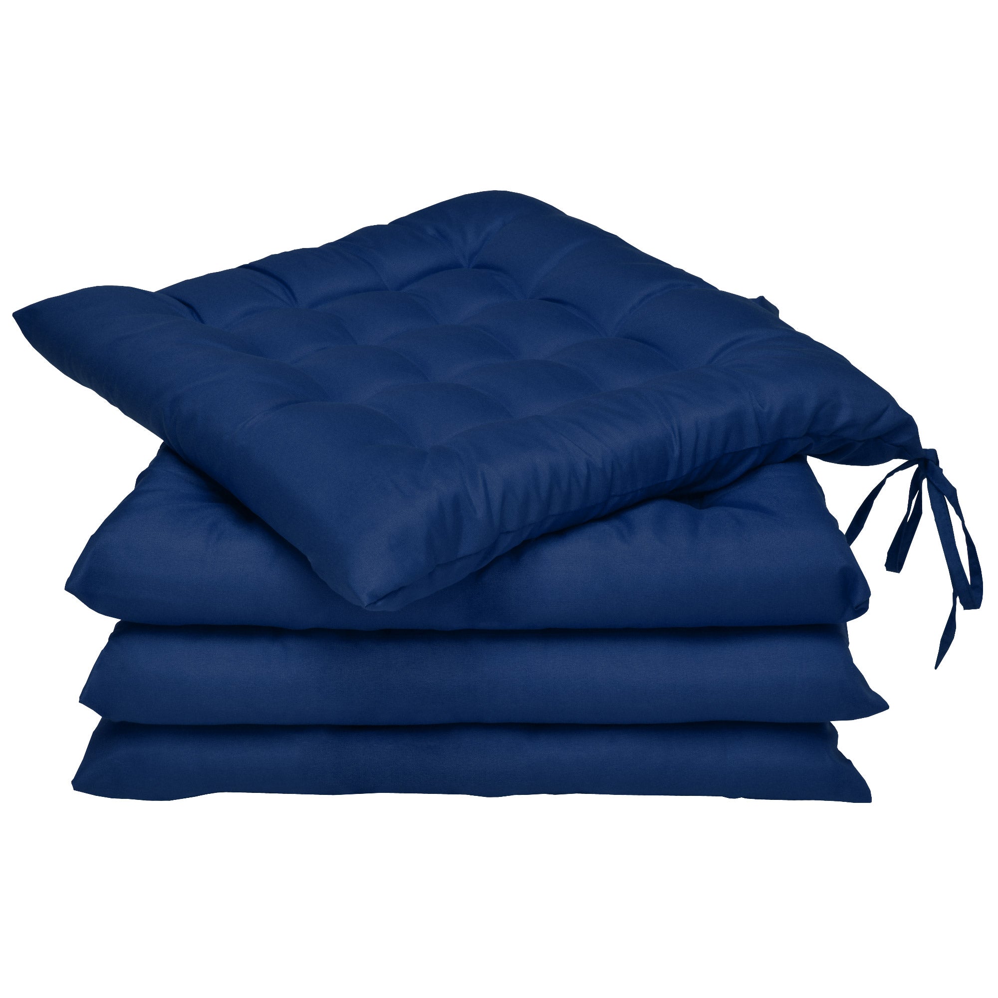 Beautissu Indoor & Outdoor Stuhlkissen 40x40x5 cm – Sitzkissen Lea