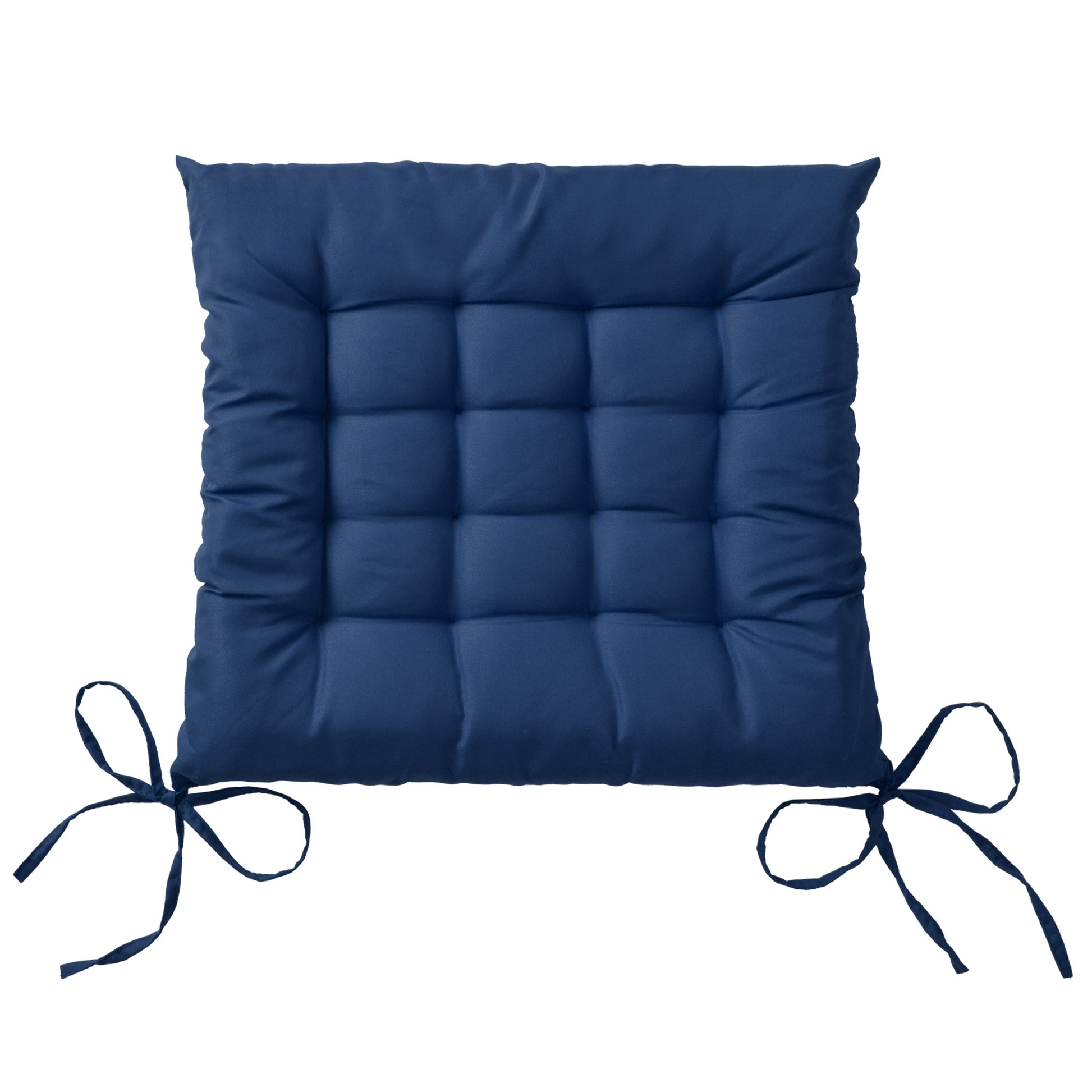 Beautissu Indoor & Outdoor Stuhlkissen 40x40x5 cm – Sitzkissen Lea